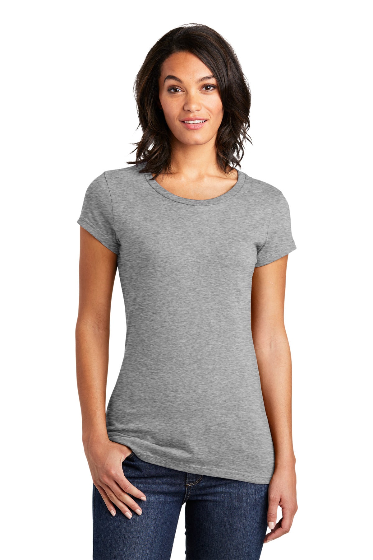 District Women's Fitted Very Important Tee . DT6001