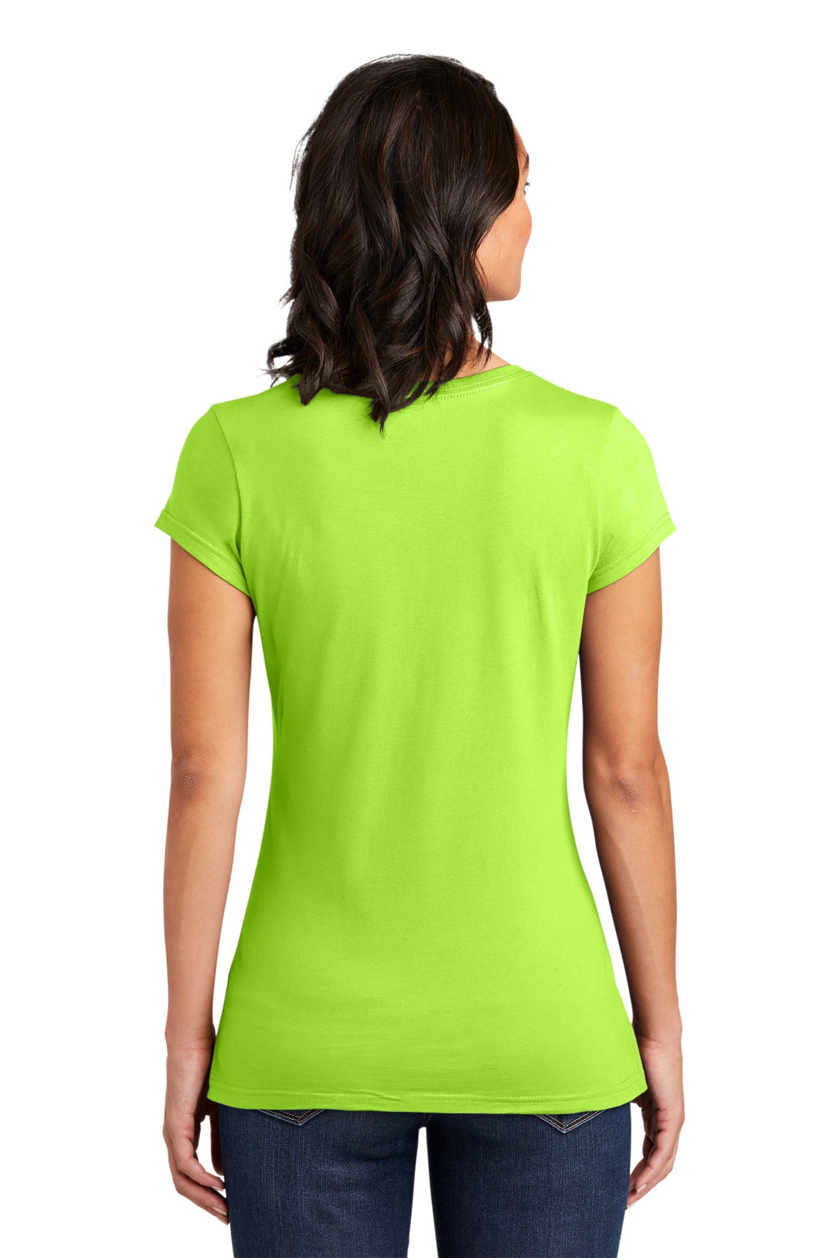 District Women's Fitted Very Important Tee . DT6001