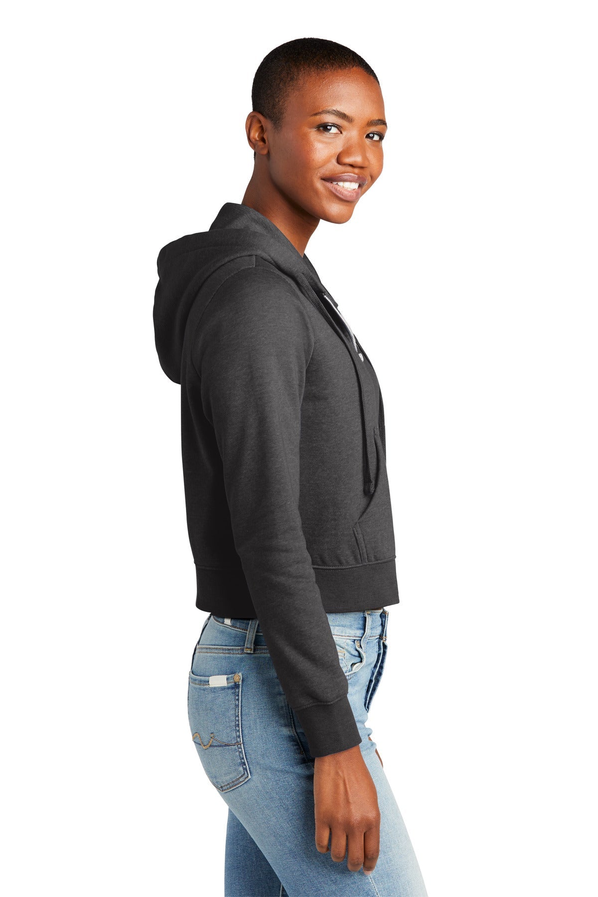 District Women's V.I.T. Fleece Full-Zip Hoodie