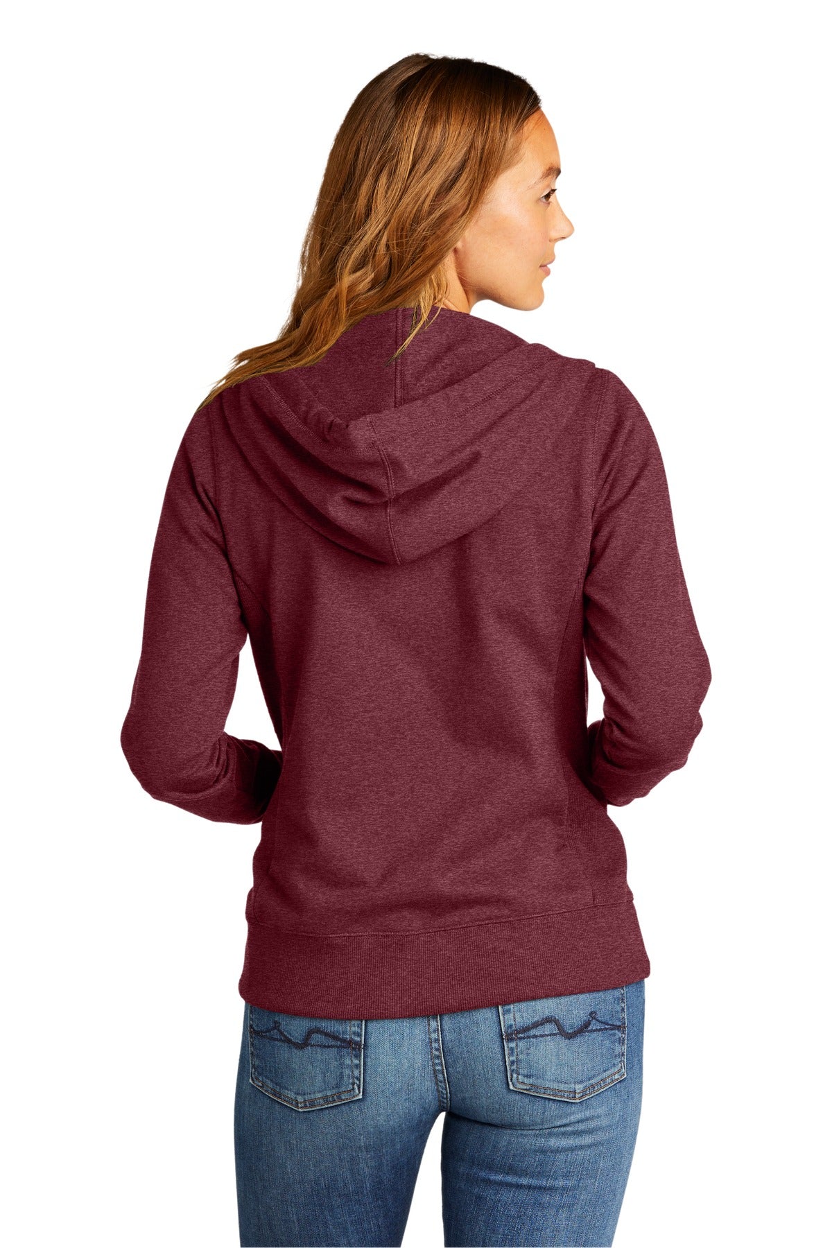 District Women's Re-Fleece Full-Zip Hoodie DT8103