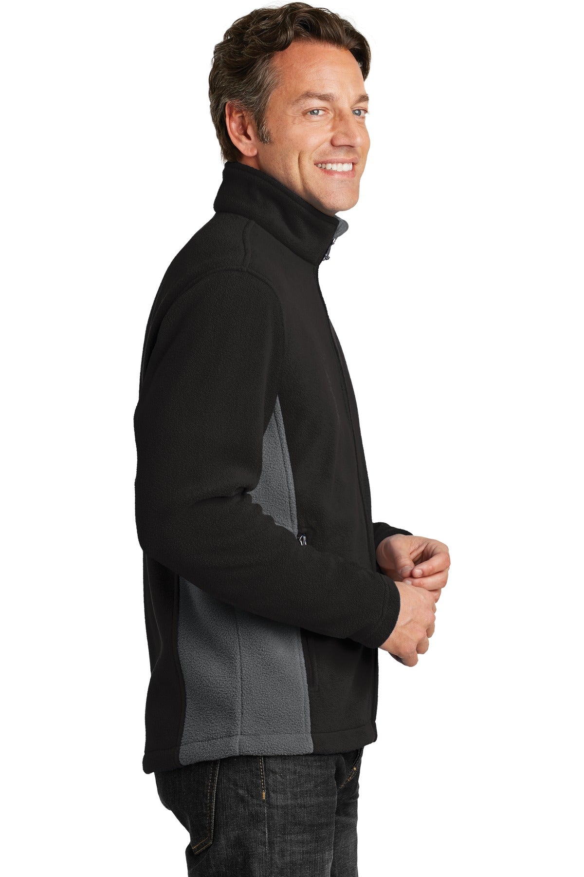 Port Authority Colorblock Value Fleece Jacket. F216