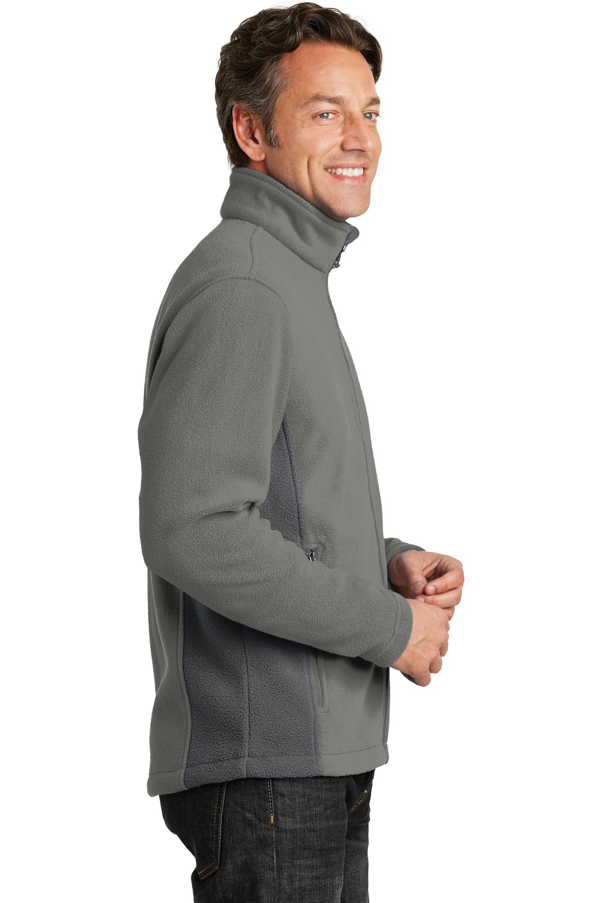 Port Authority Colorblock Value Fleece Jacket. F216