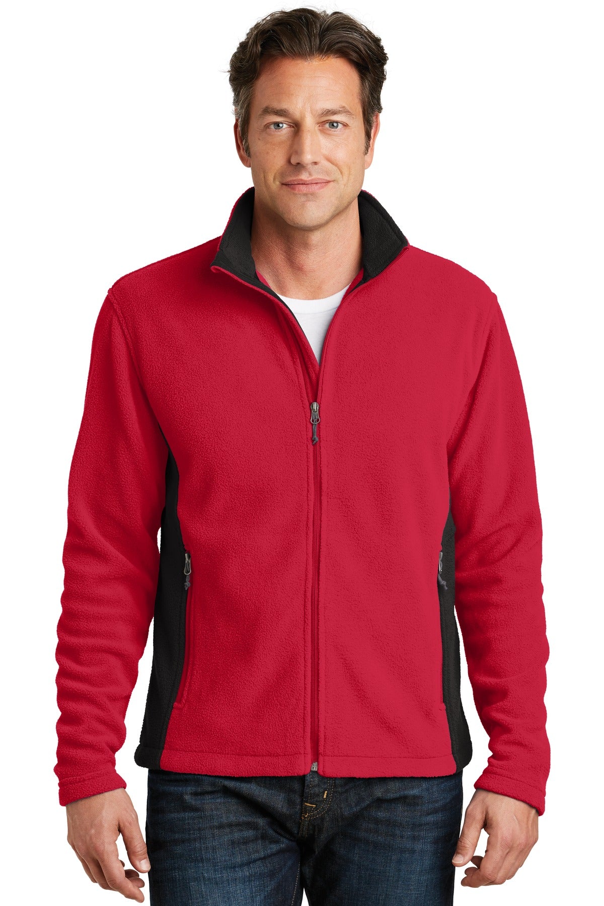 Port Authority Colorblock Value Fleece Jacket. F216