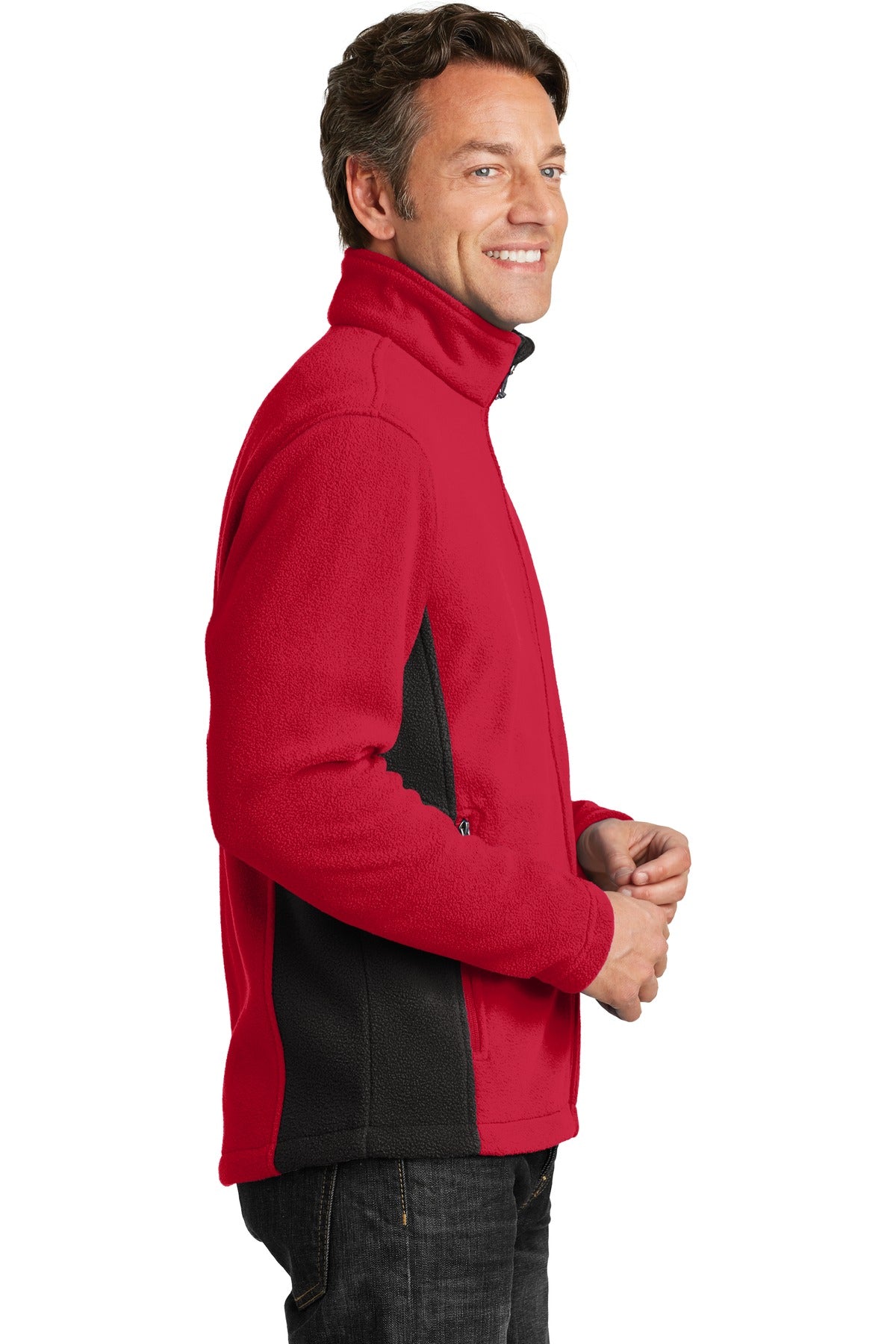 Port Authority Colorblock Value Fleece Jacket. F216