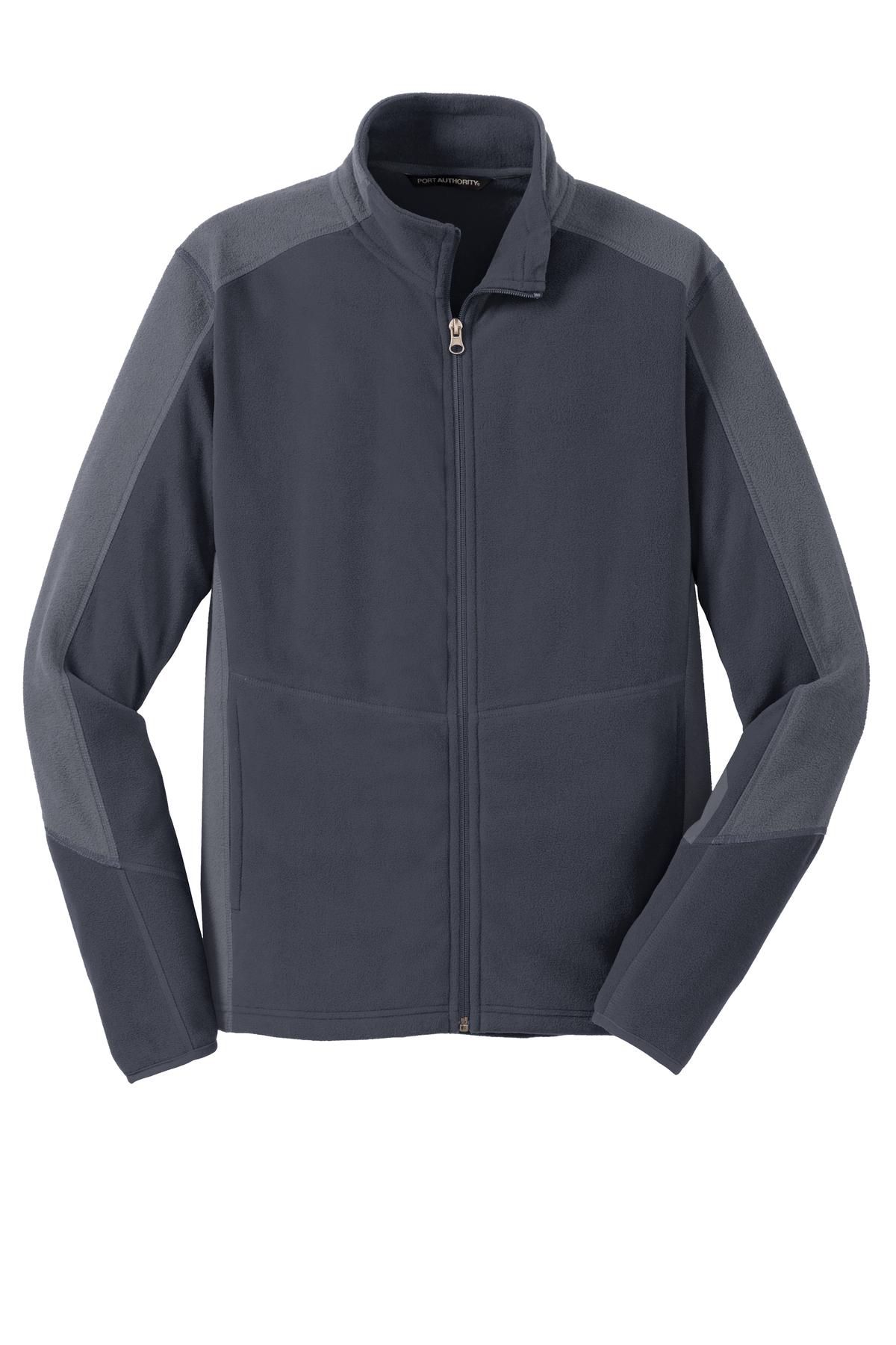 Port Authority Colorblock Microfleece Jacket. F230