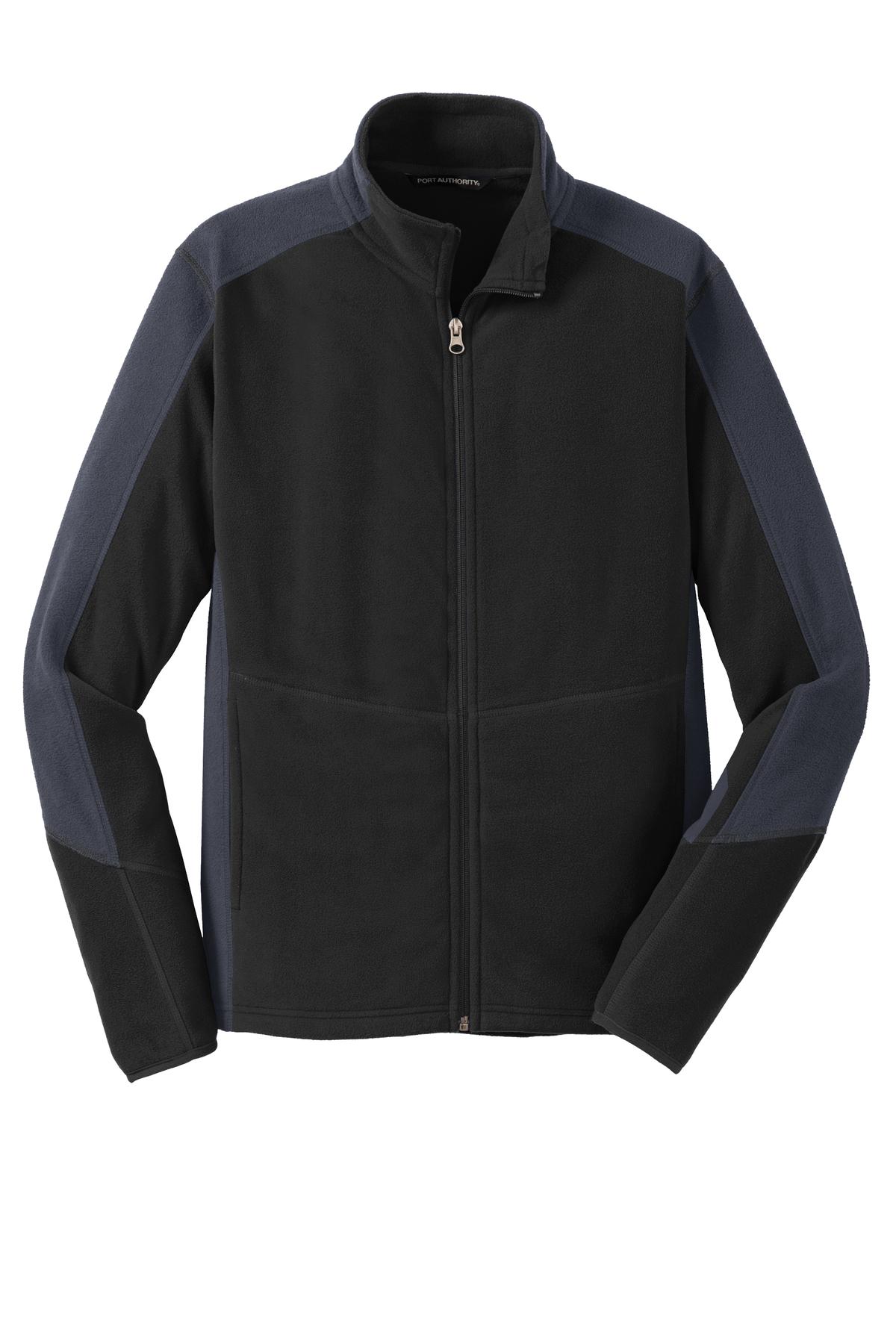 Port Authority Colorblock Microfleece Jacket. F230