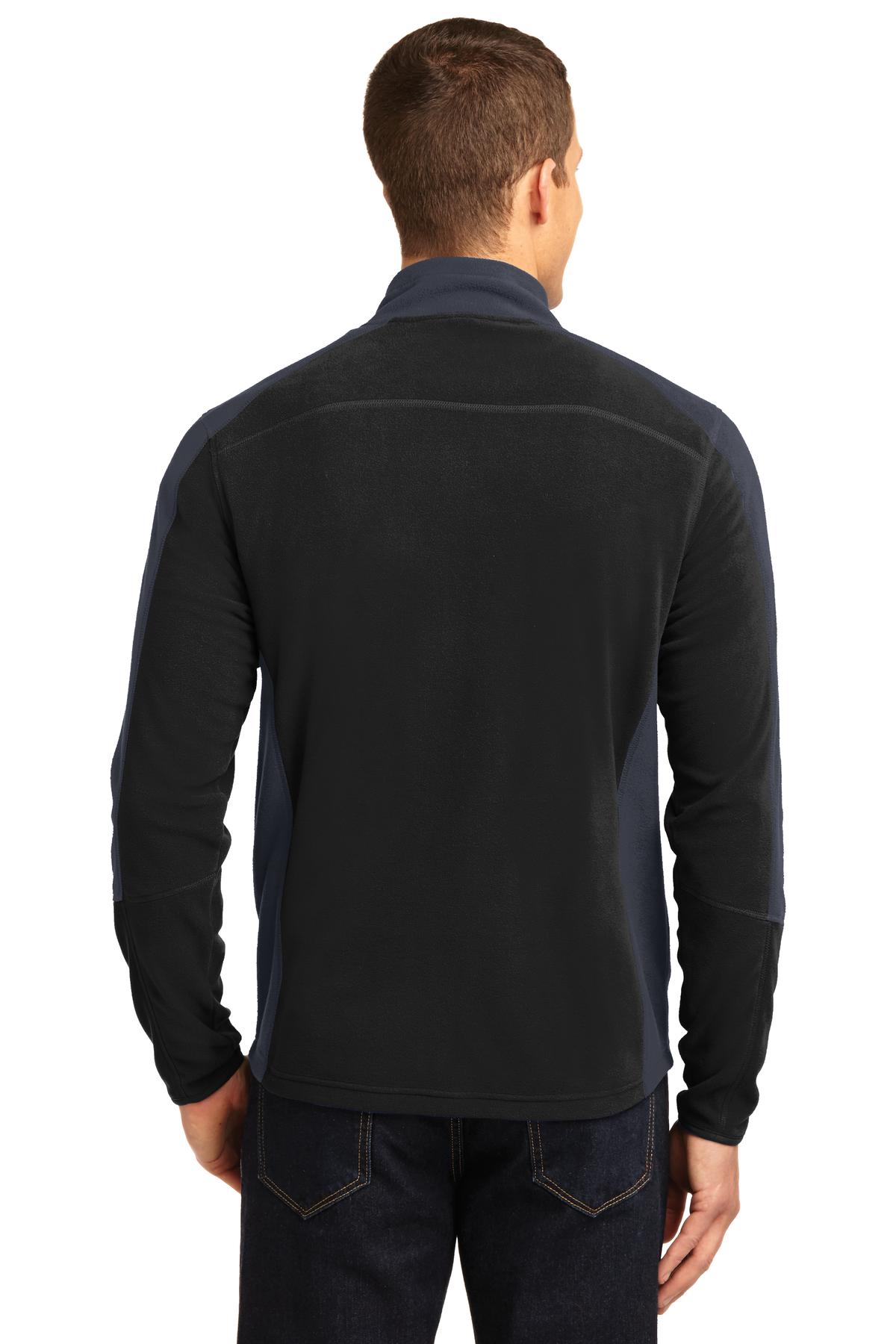 Port Authority Colorblock Microfleece Jacket. F230