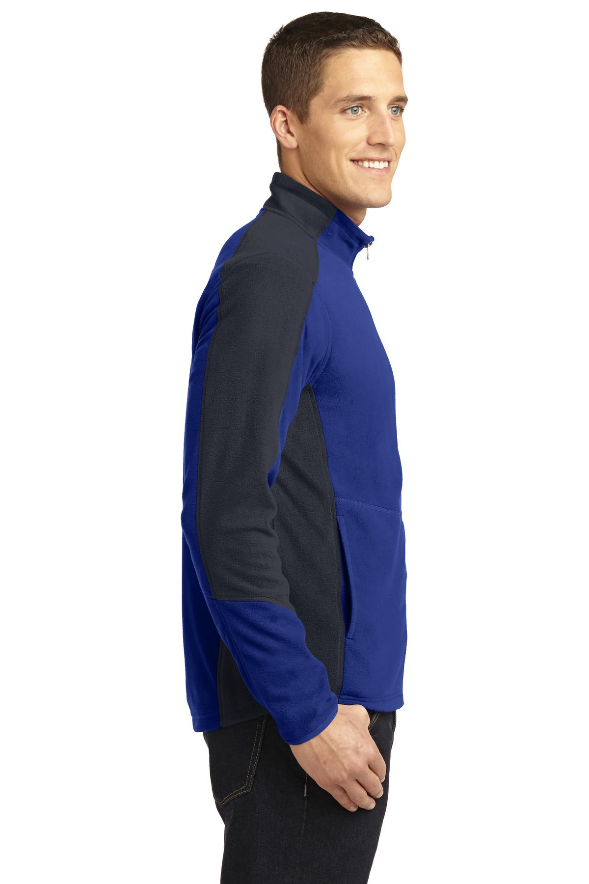 Port Authority Colorblock Microfleece Jacket. F230