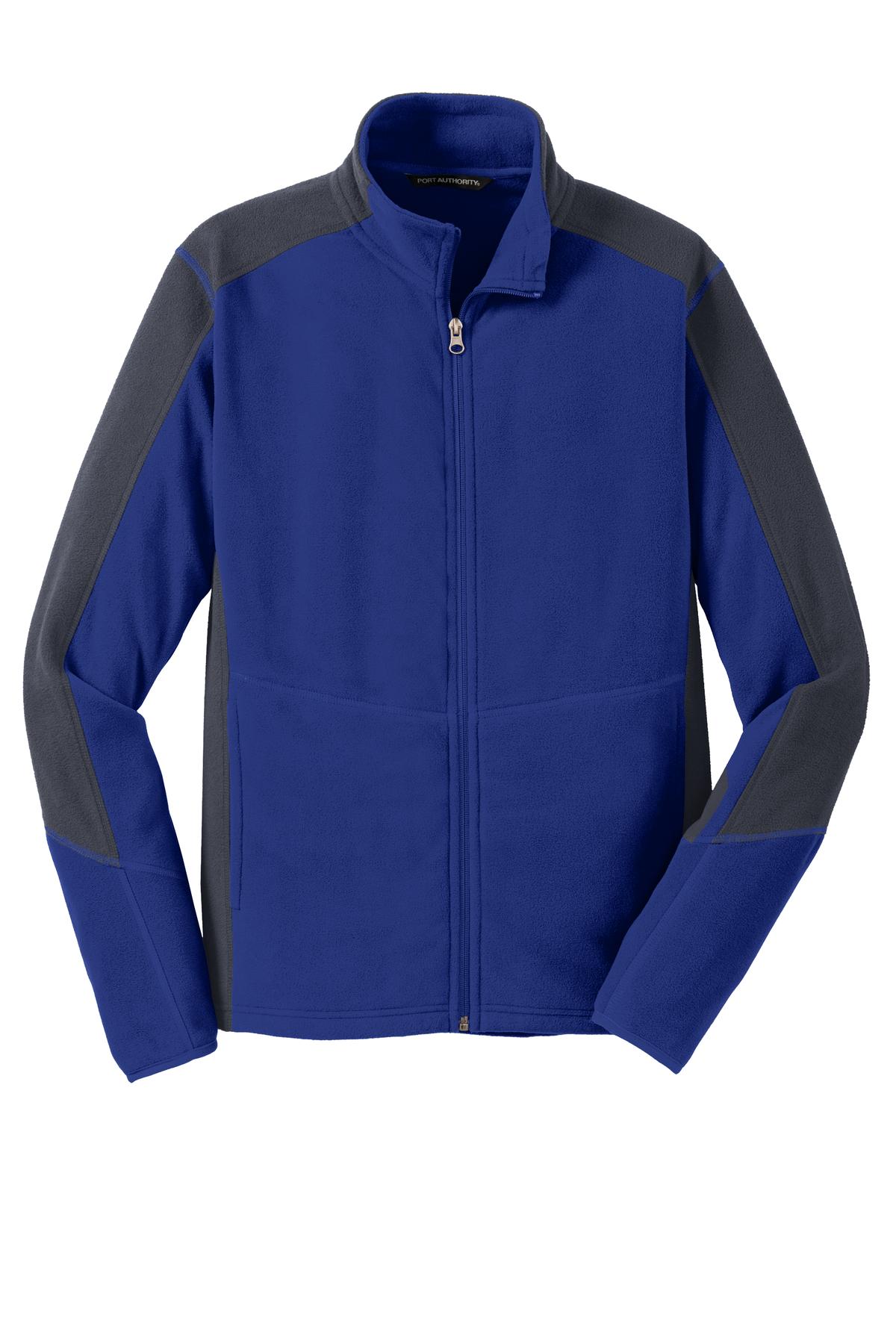 Port Authority Colorblock Microfleece Jacket. F230