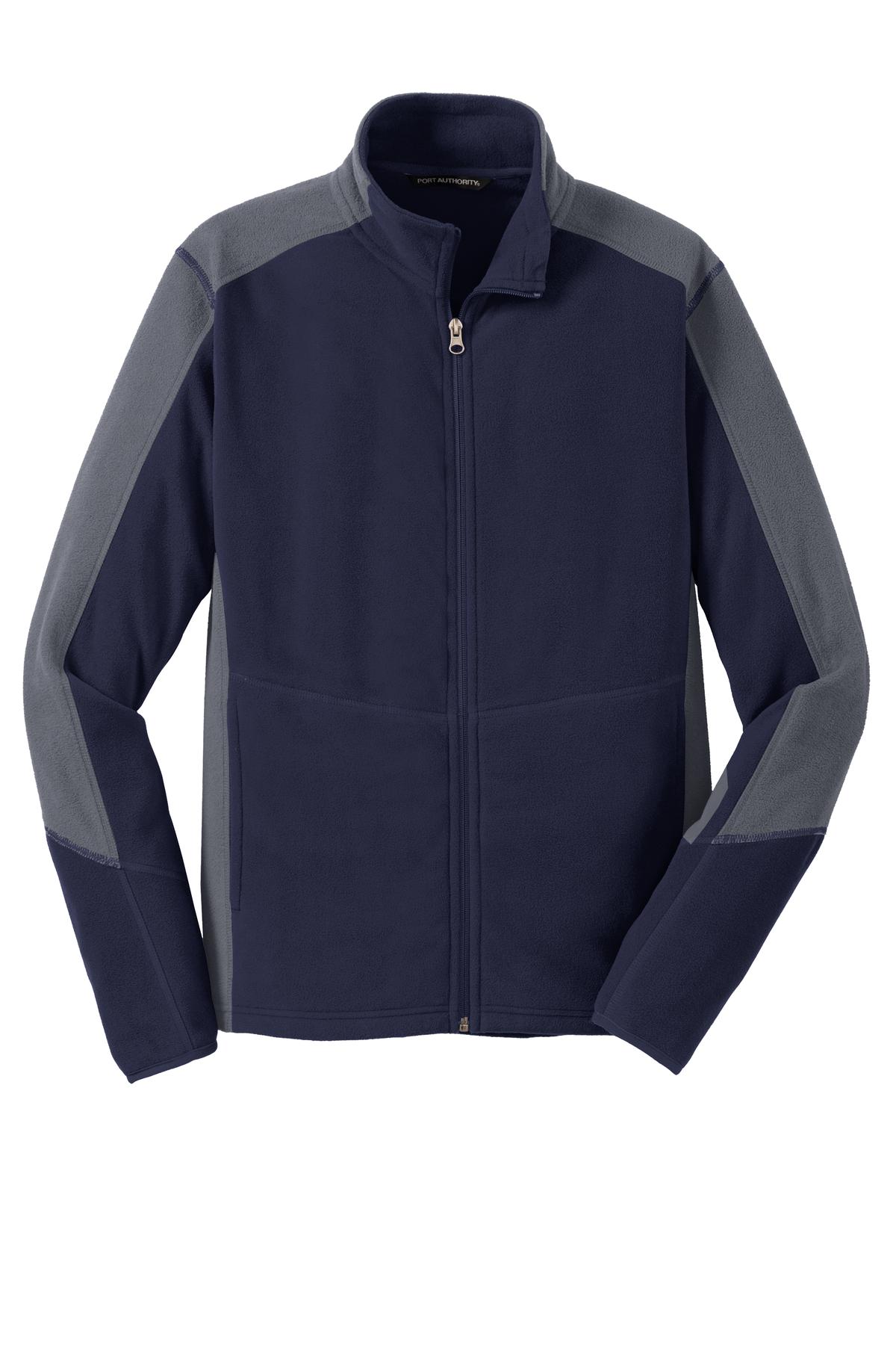 Port Authority Colorblock Microfleece Jacket. F230