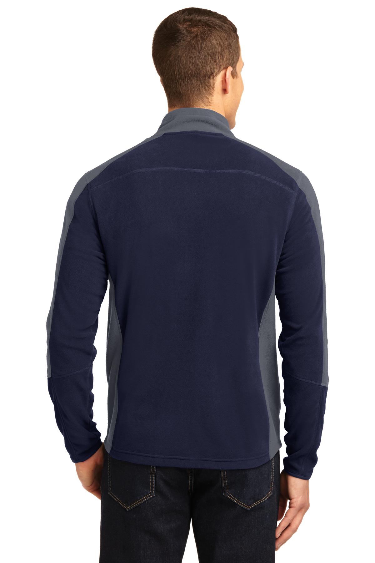 Port Authority Colorblock Microfleece Jacket. F230