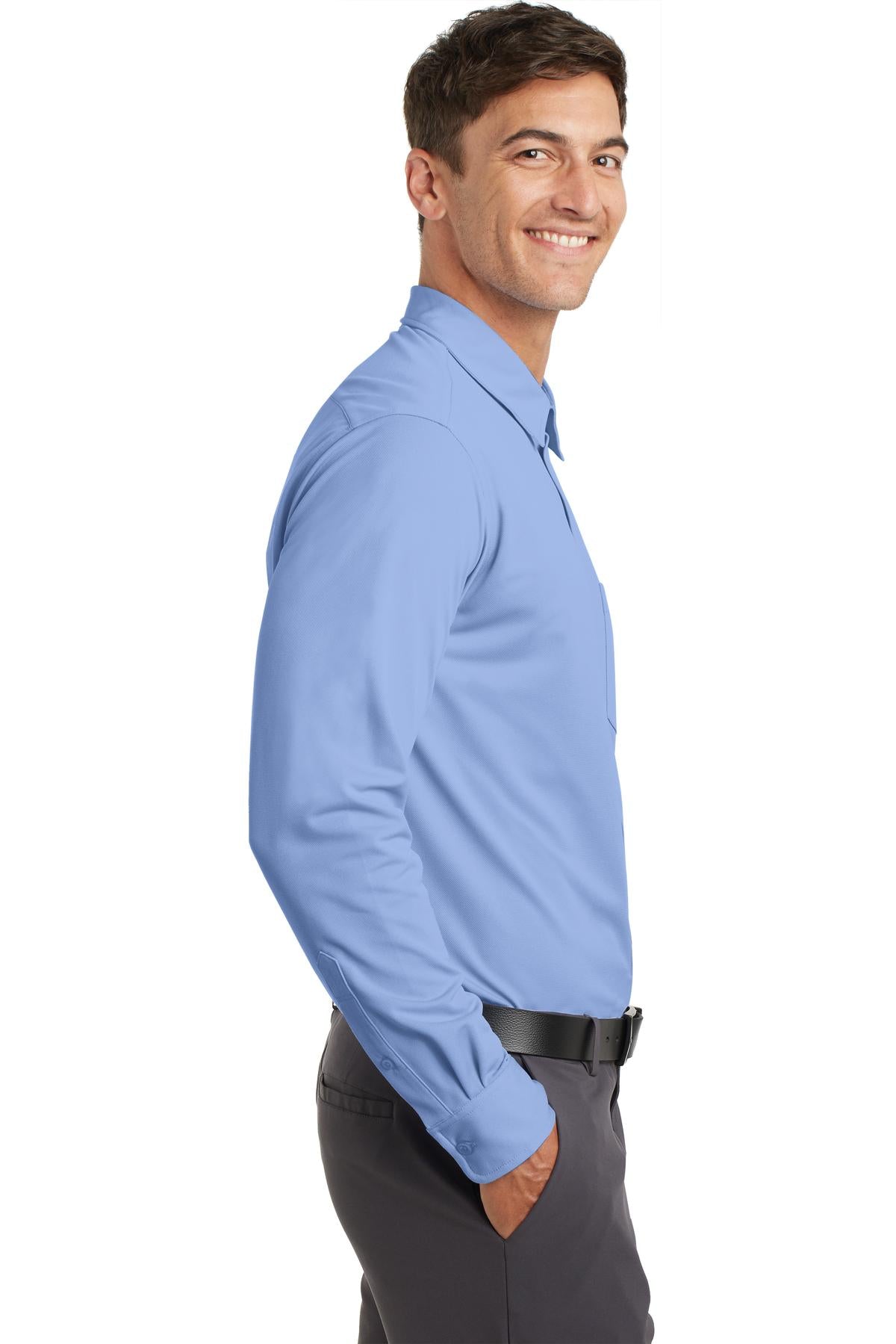 Port Authority Dimension Knit Dress Shirt. K570