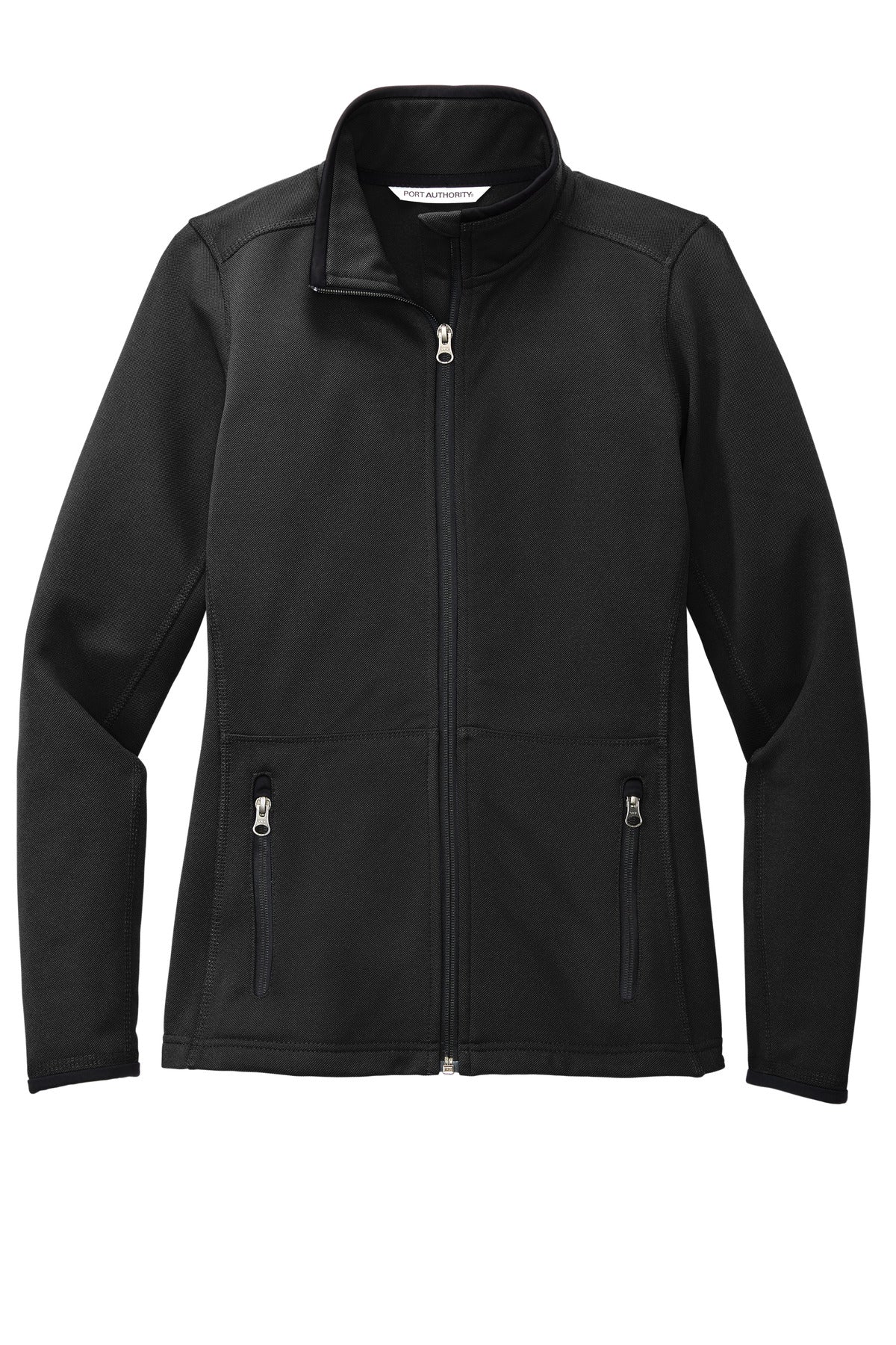 Port Authority Ladies Pique Fleece Jacket. L222