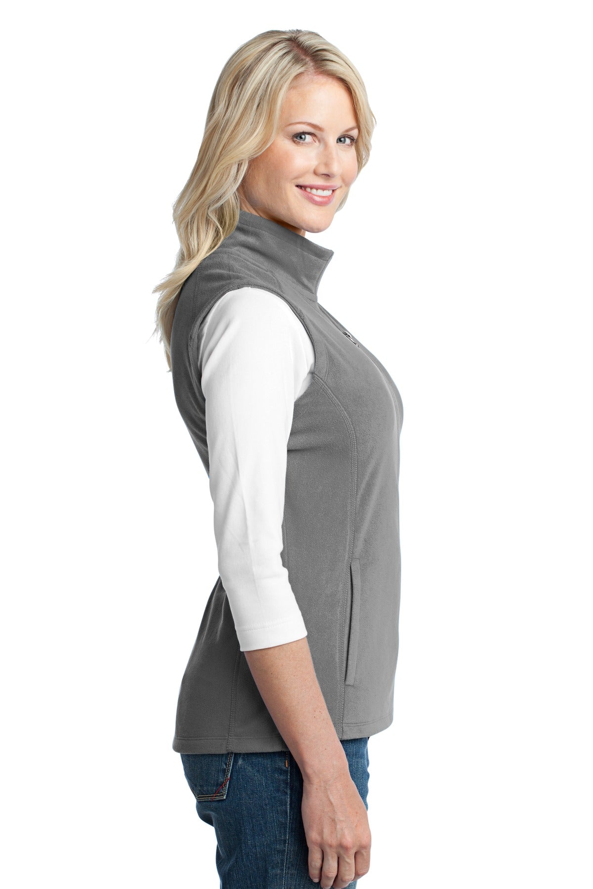 Port Authority Ladies Microfleece Vest. L226