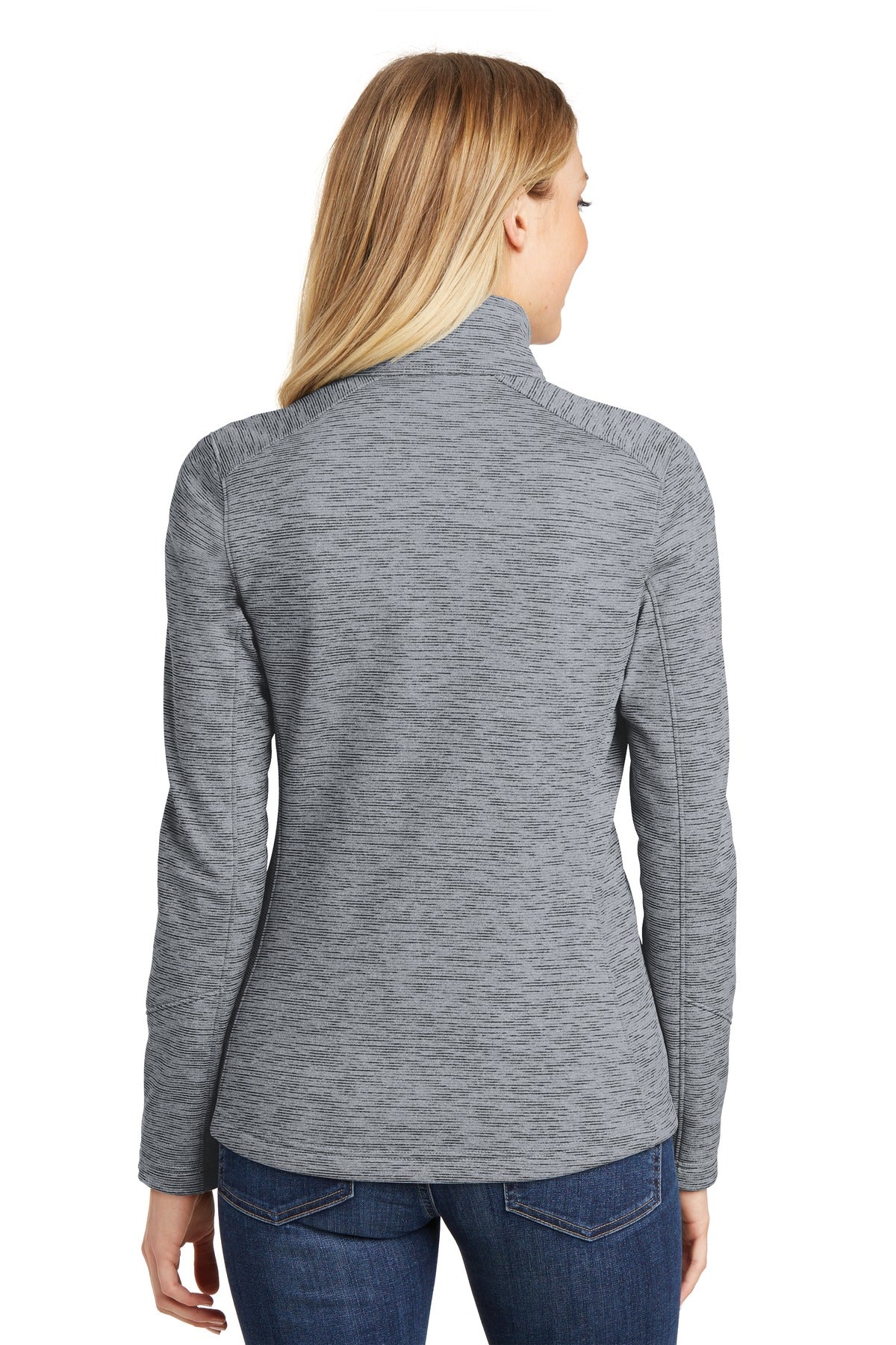 Port Authority Ladies Digi Stripe Fleece Jacket. L231