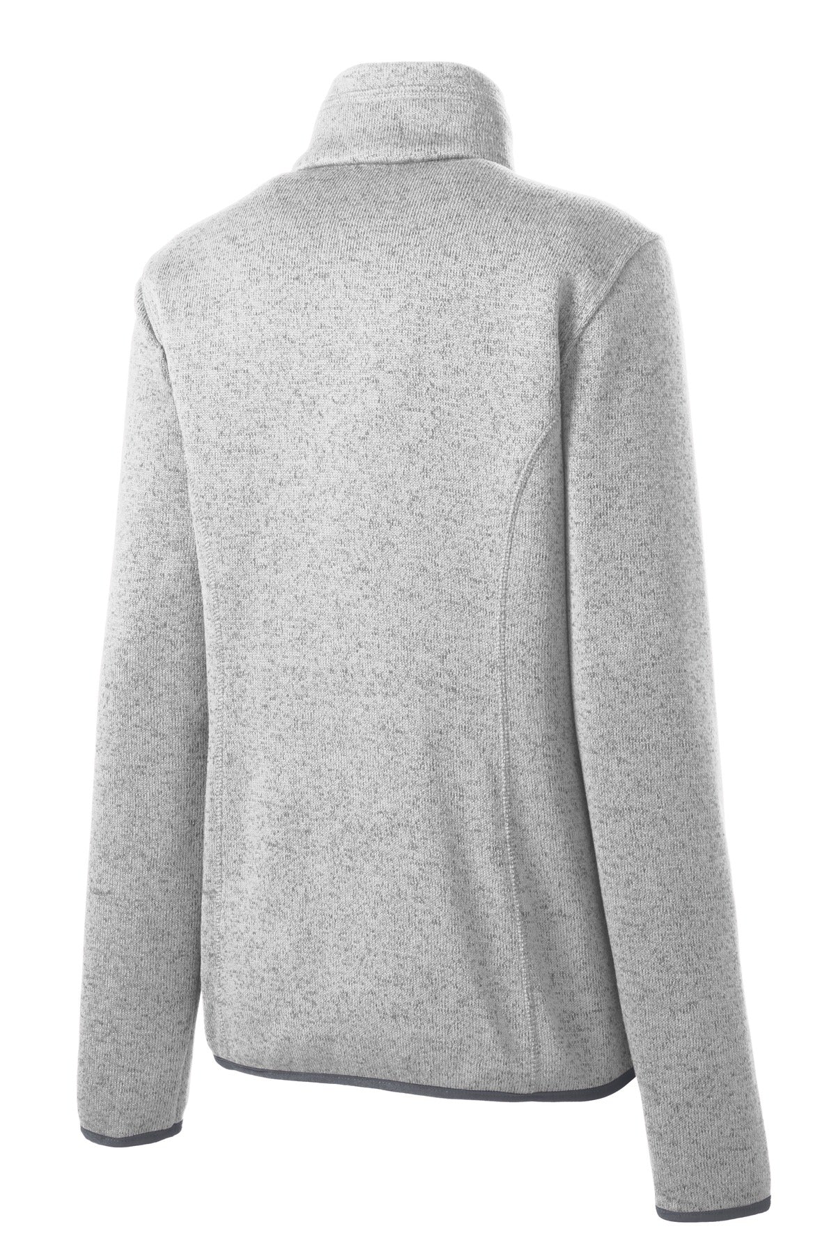 Port Authority Ladies Sweater Fleece Jacket. L232