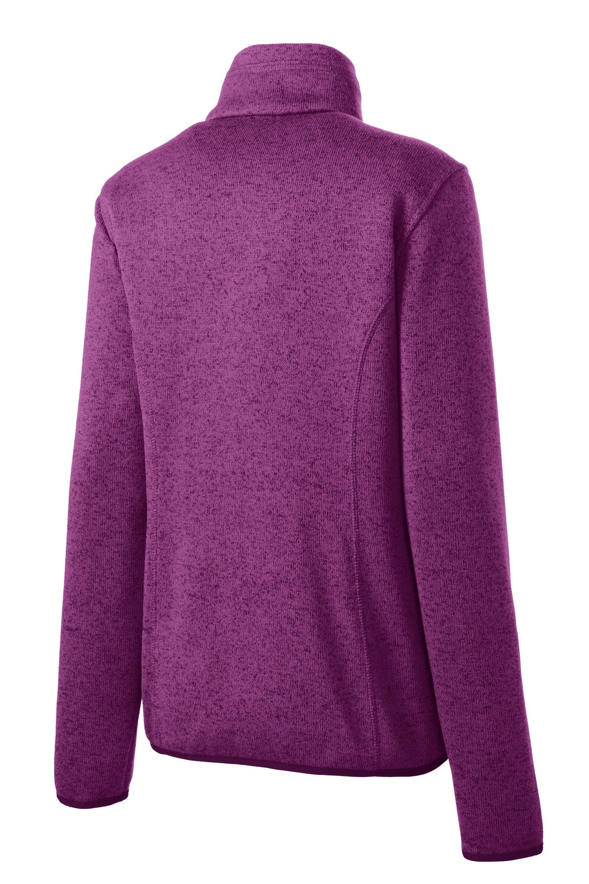 Port Authority Ladies Sweater Fleece Jacket. L232