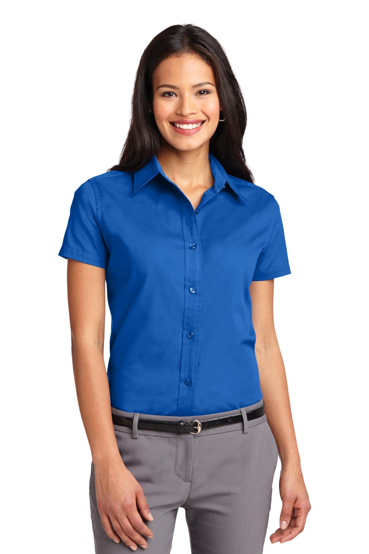 Port Authority Ladies Short Sleeve Easy Care Shirt. L508
