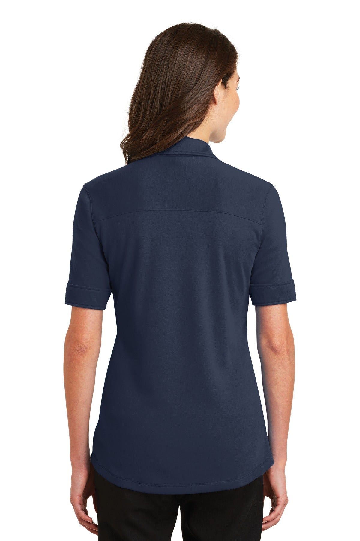 Port Authority Ladies Silk Touch Interlock Performance Polo. L5200
