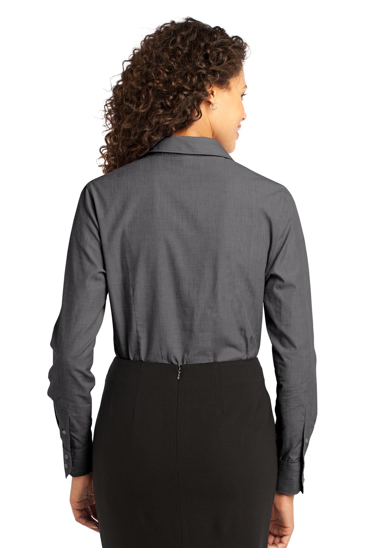 Port Authority Ladies Crosshatch Easy Care Shirt. L640