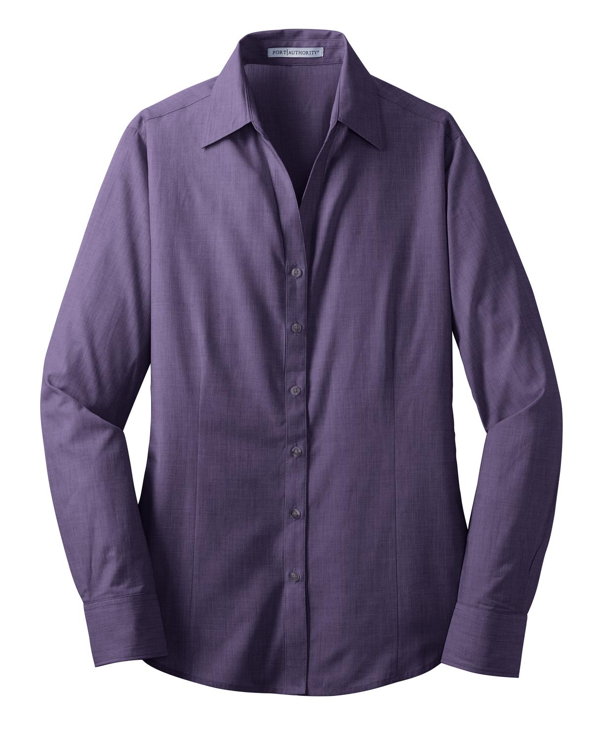 Port Authority Ladies Crosshatch Easy Care Shirt. L640