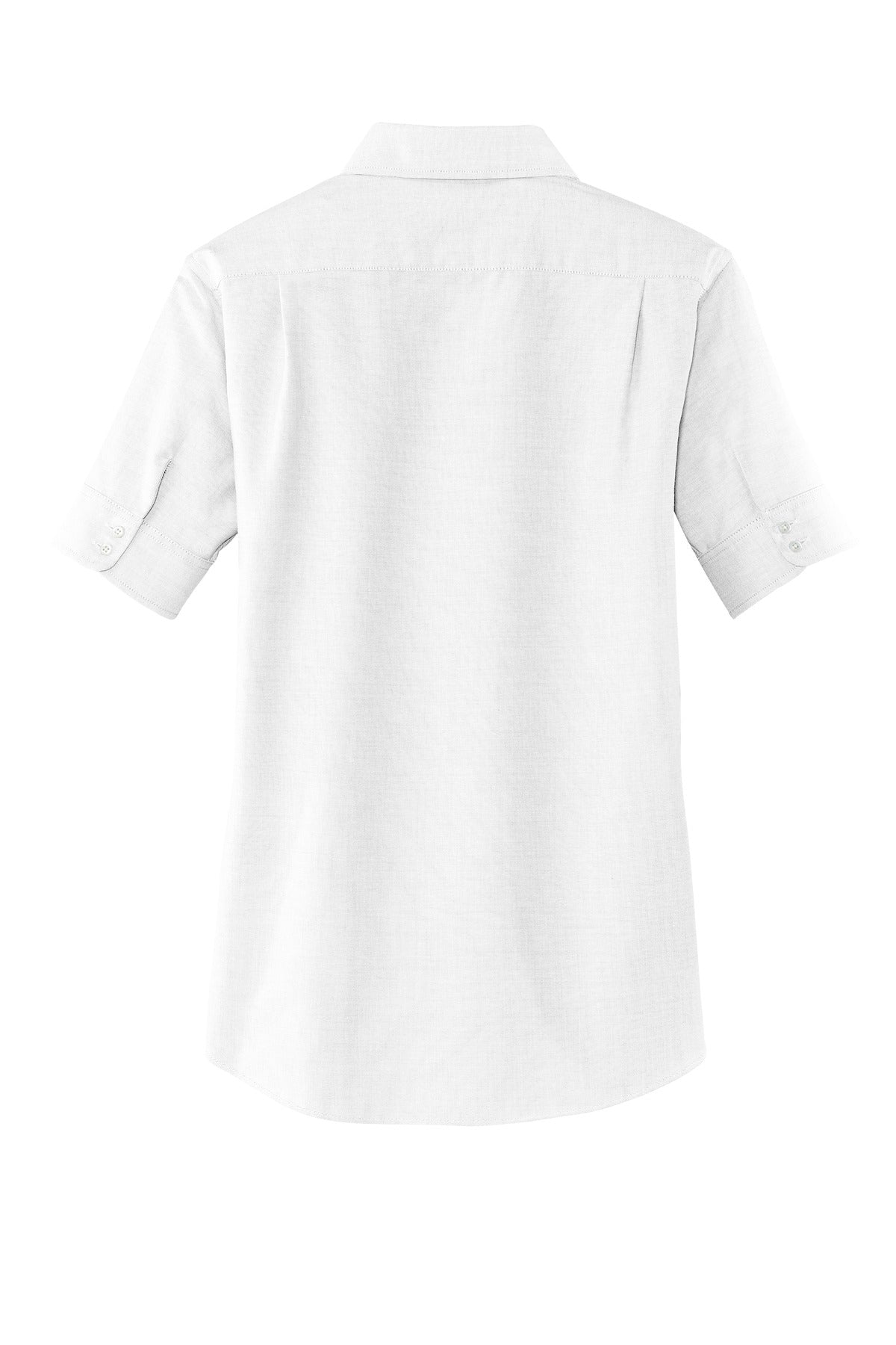 Port Authority Ladies Short Sleeve SuperPro Oxford Shirt. L659
