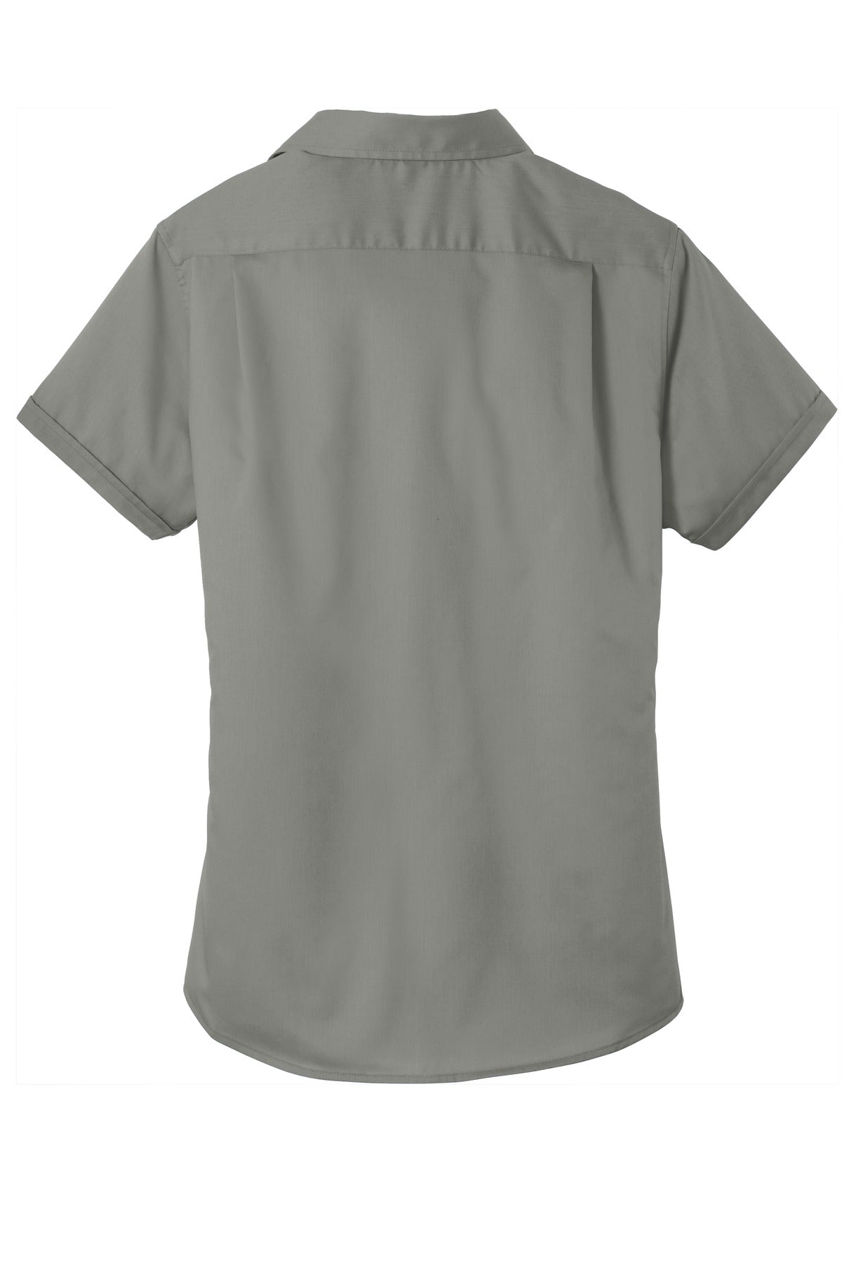 Port Authority Ladies Short Sleeve SuperPro Twill Shirt. L664