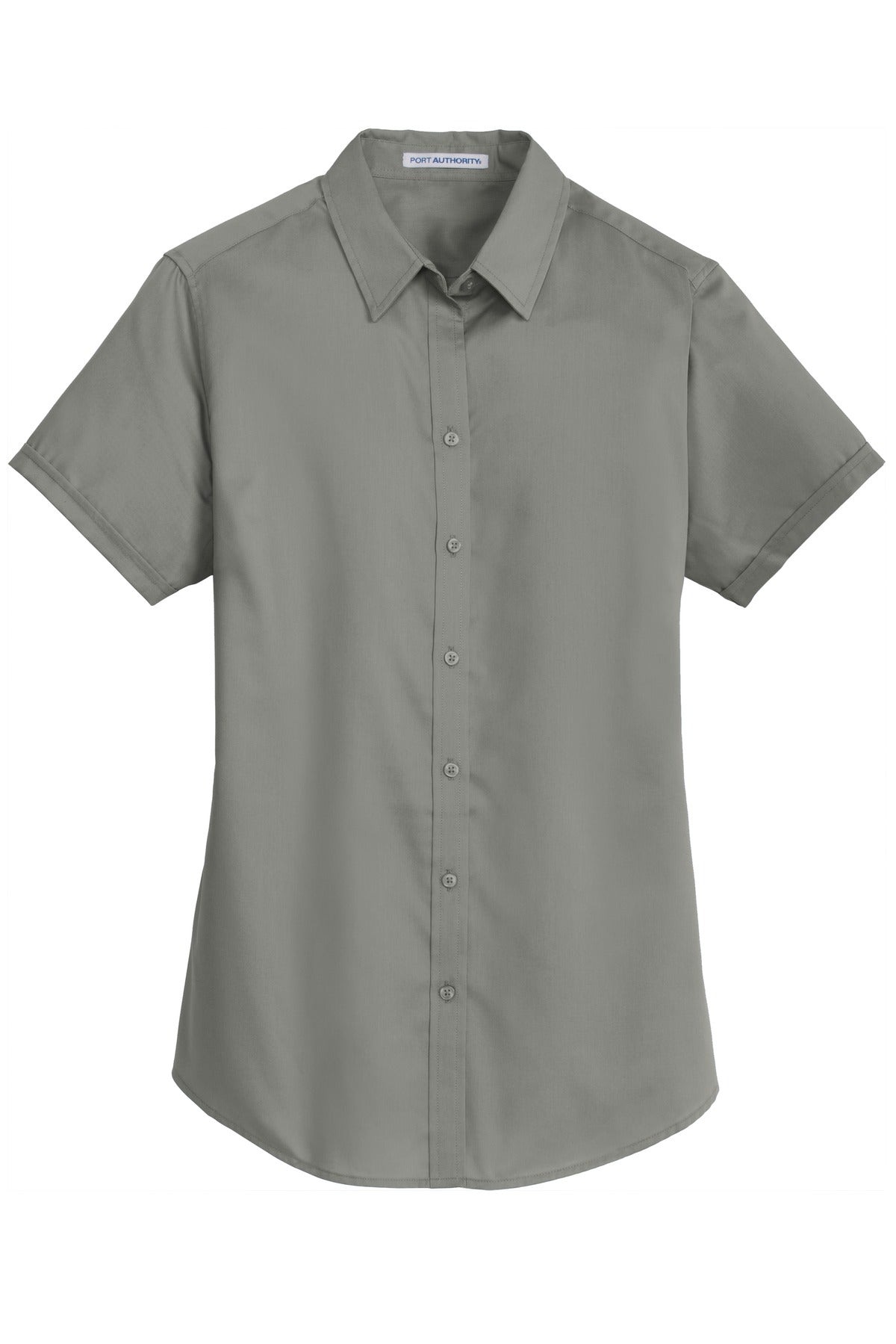Port Authority Ladies Short Sleeve SuperPro Twill Shirt. L664
