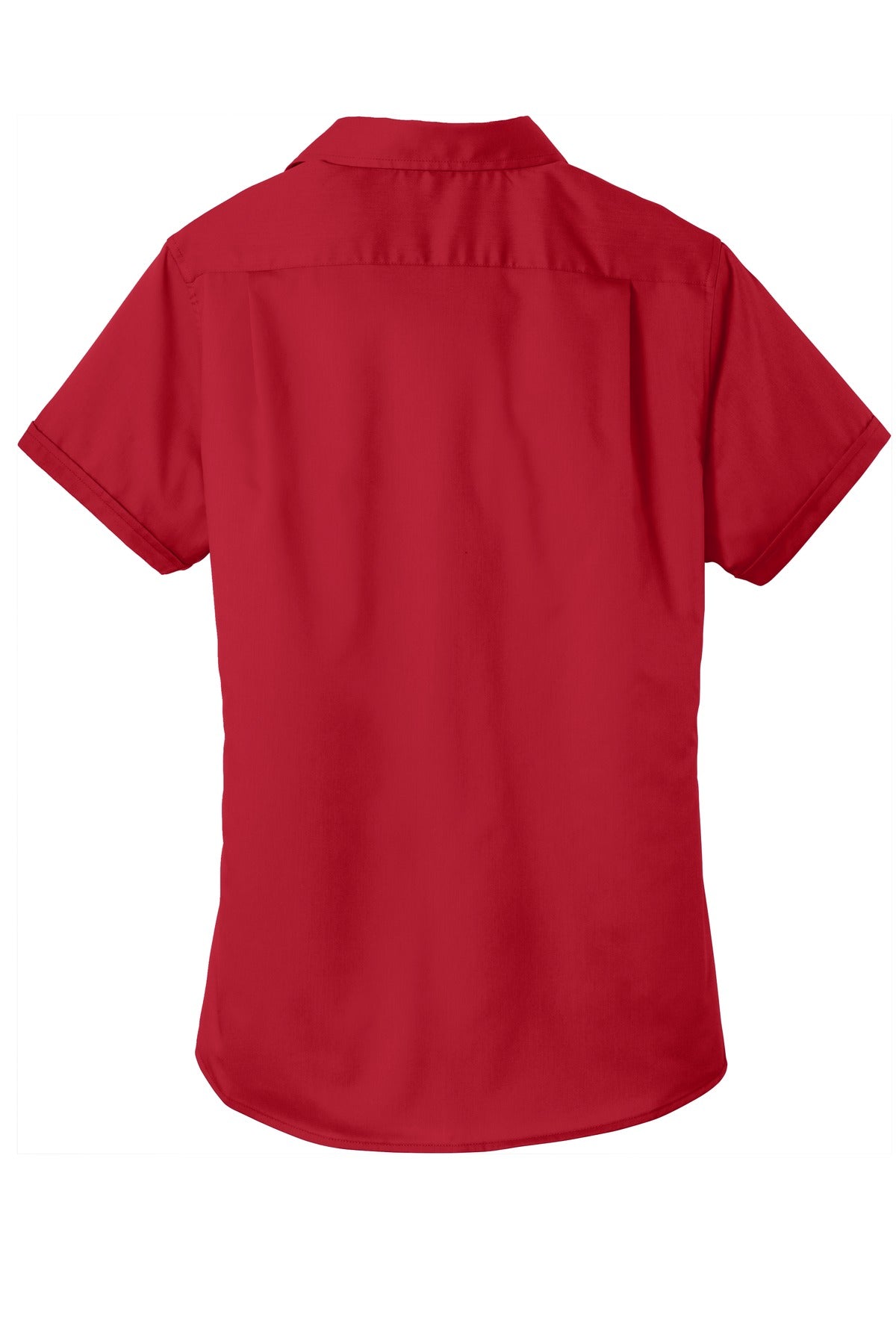 Port Authority Ladies Short Sleeve SuperPro Twill Shirt. L664