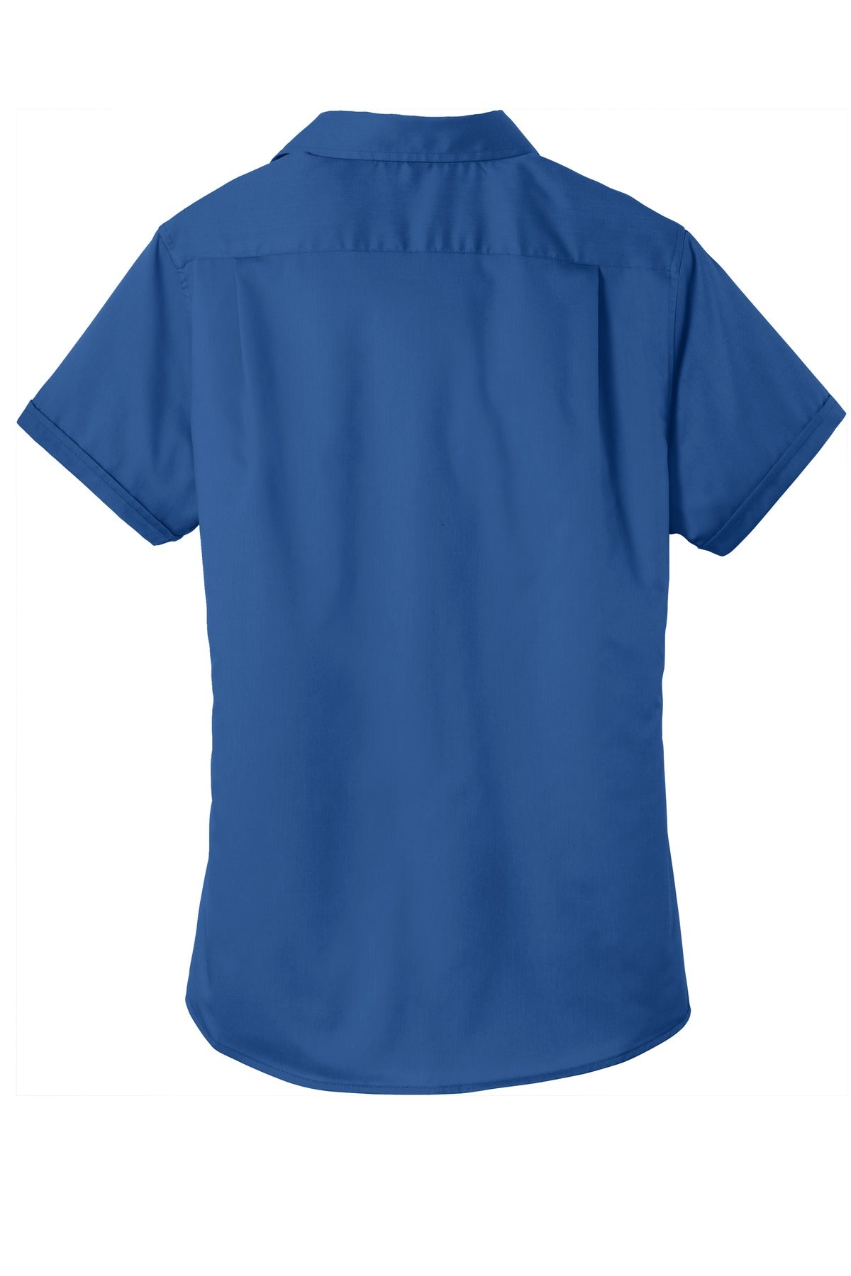 Port Authority Ladies Short Sleeve SuperPro Twill Shirt. L664