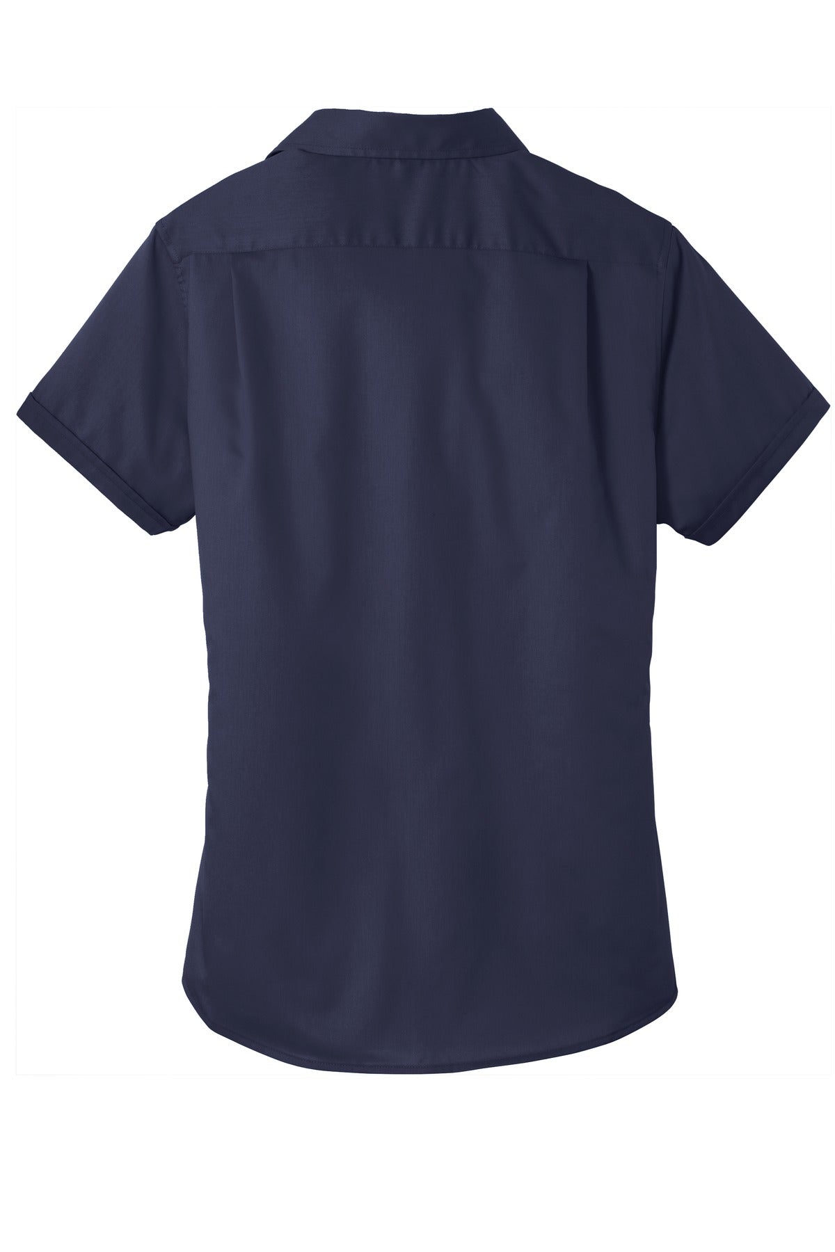 Port Authority Ladies Short Sleeve SuperPro Twill Shirt. L664