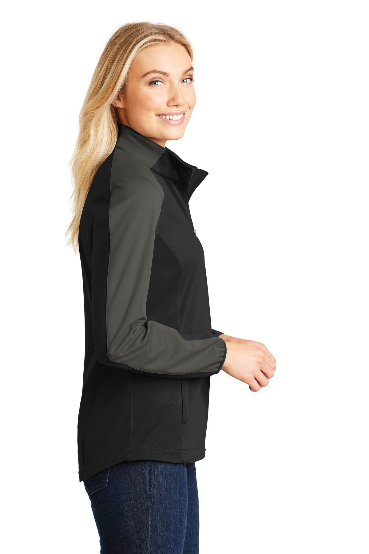 Port Authority Ladies Active Colorblock Soft Shell Jacket. L718