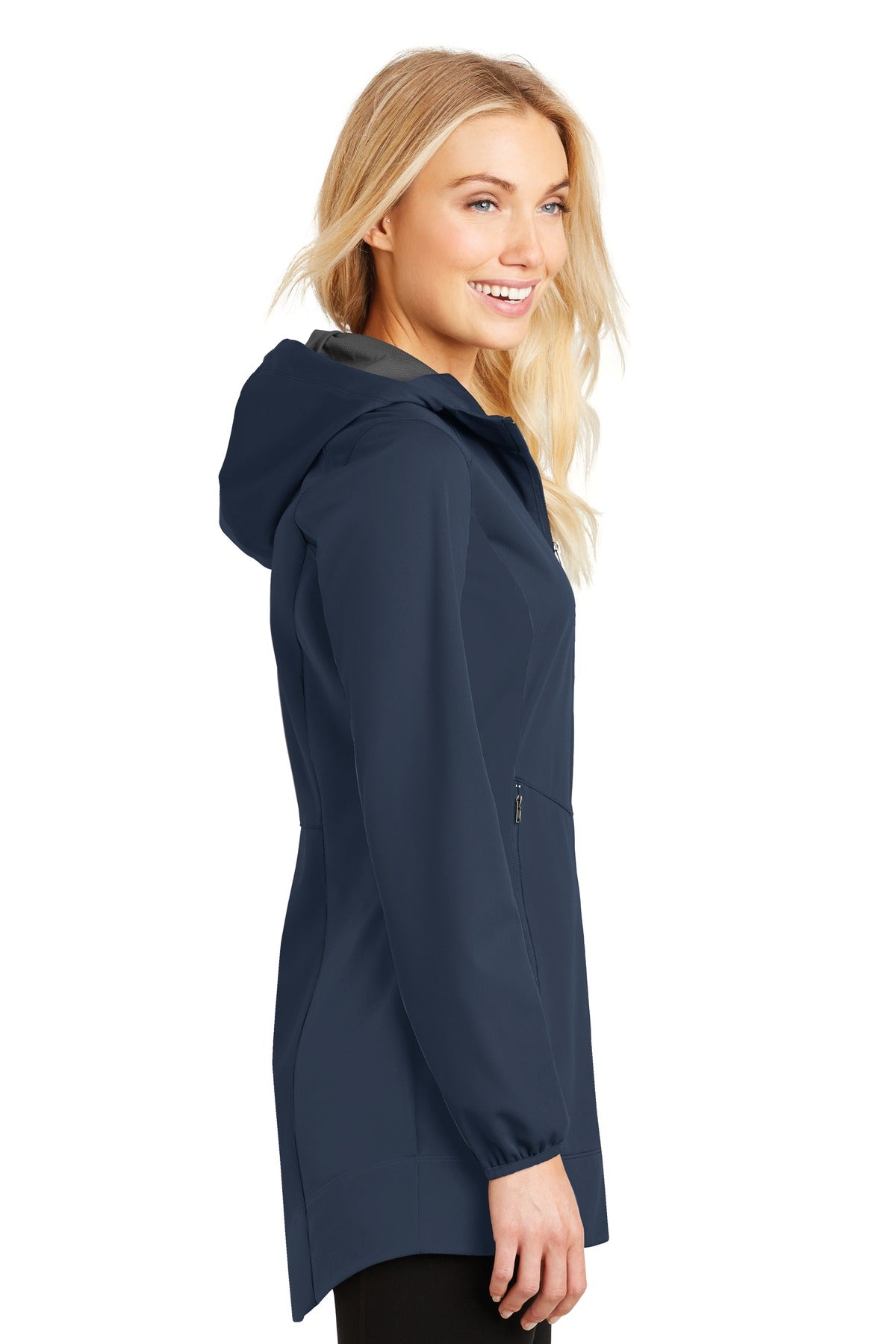 Port Authority Ladies Active Hooded Soft Shell Jacket. L719