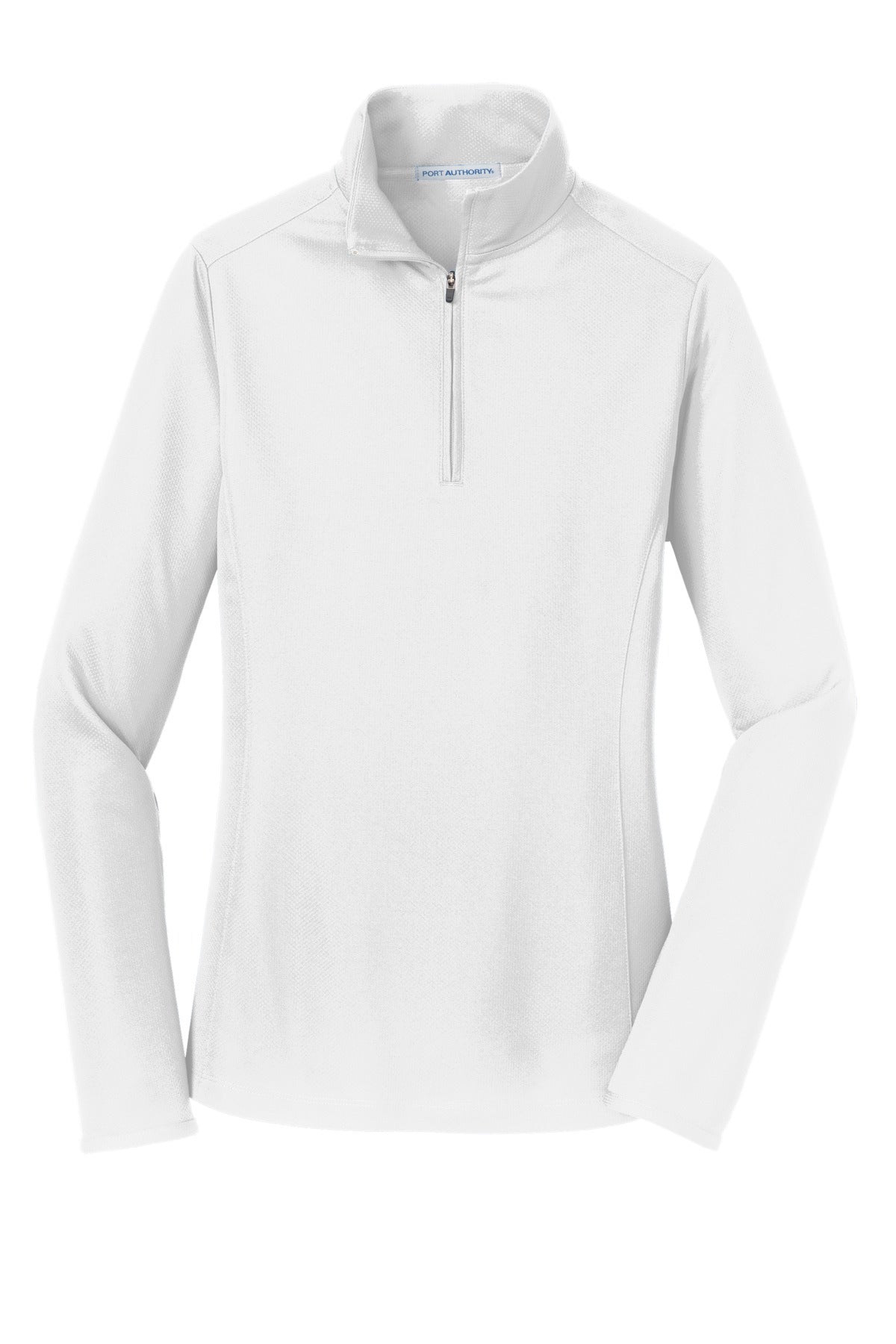 Port Authority Ladies Pinpoint Mesh 1/2-Zip . L806