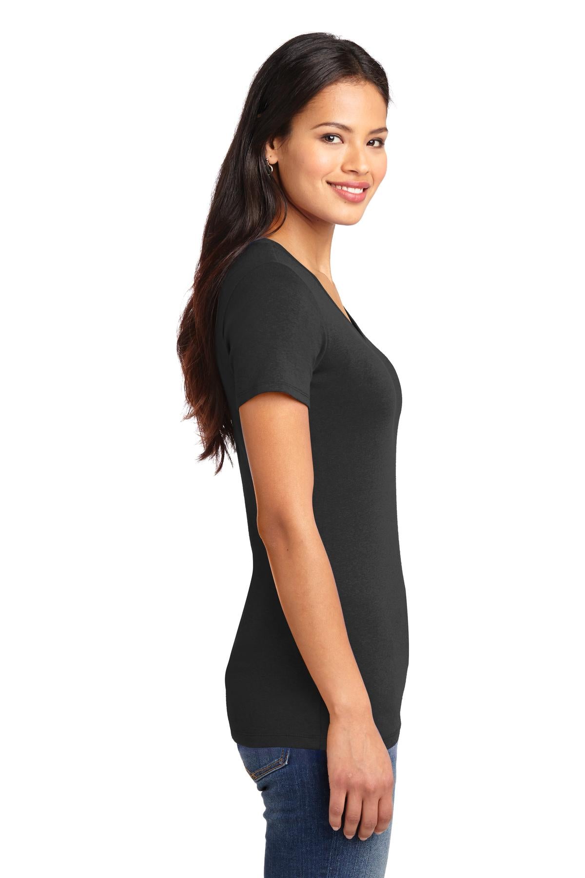 Port Authority Ladies Concept Stretch V-Neck Tee. LM1005