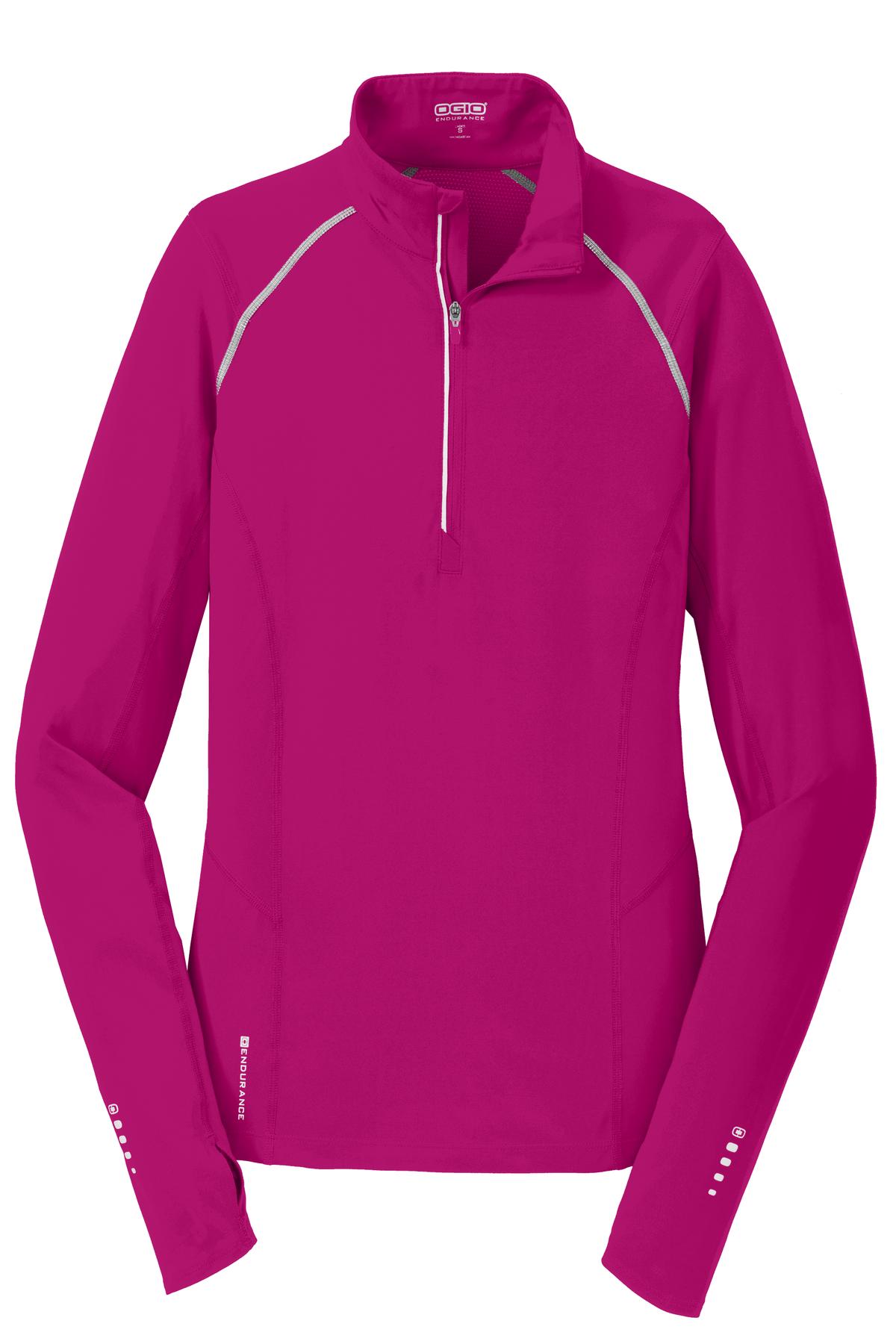 OGIO Ladies Nexus 1/4-Zip Pullover. LOE335