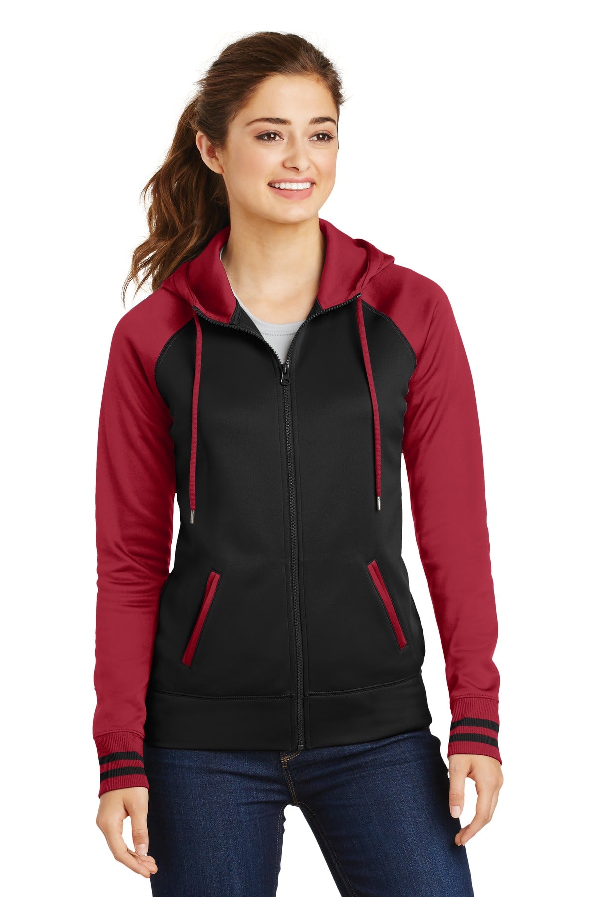 Black/-Deep-Red