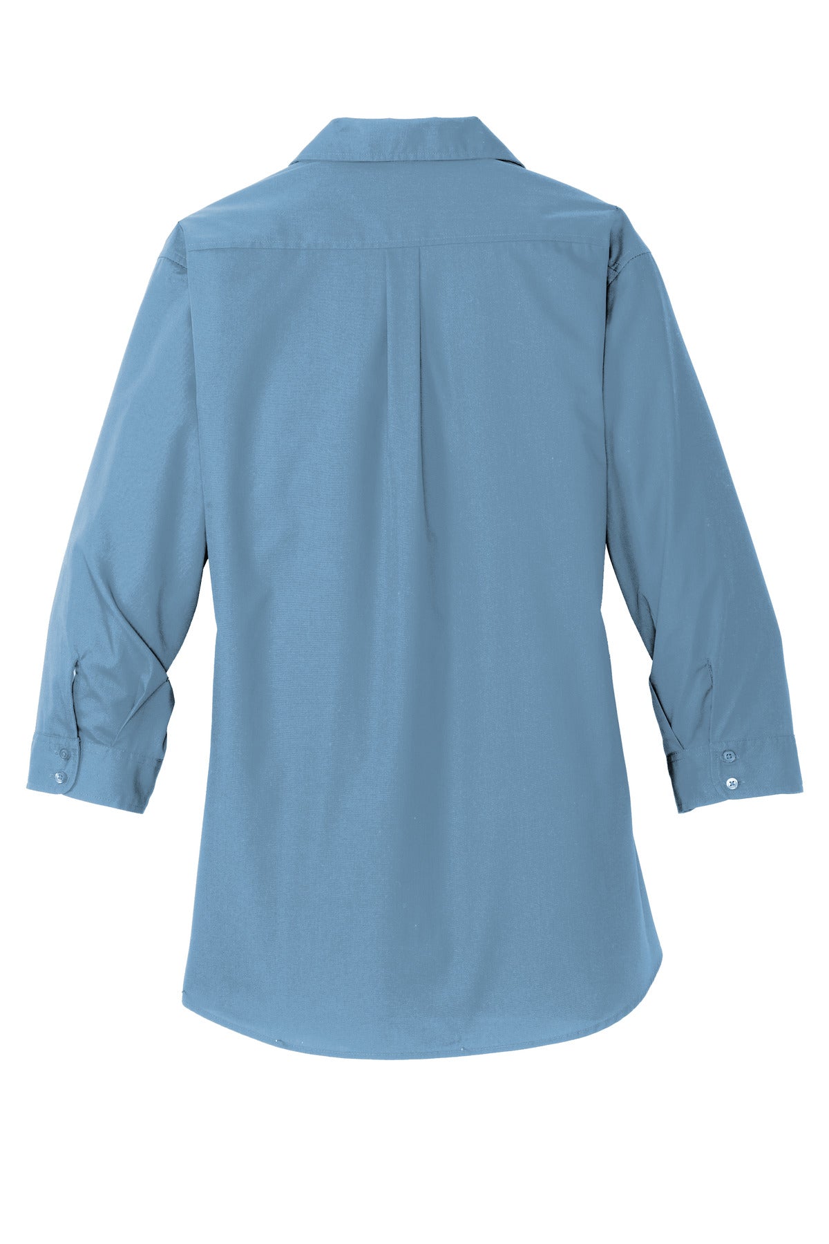 Port Authority Ladies 3/4-Sleeve Carefree Poplin Shirt. LW102
