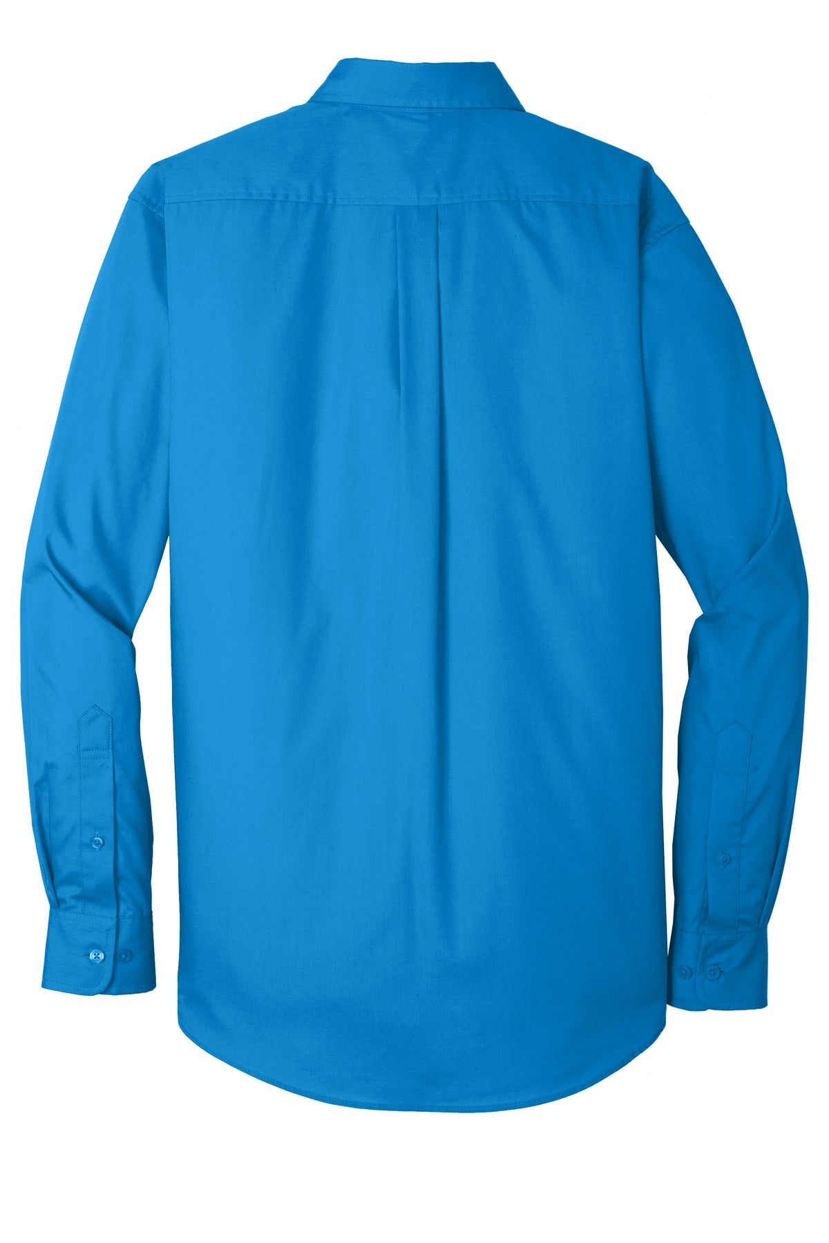 Port Authority Long Sleeve Carefree Poplin Shirt. W100