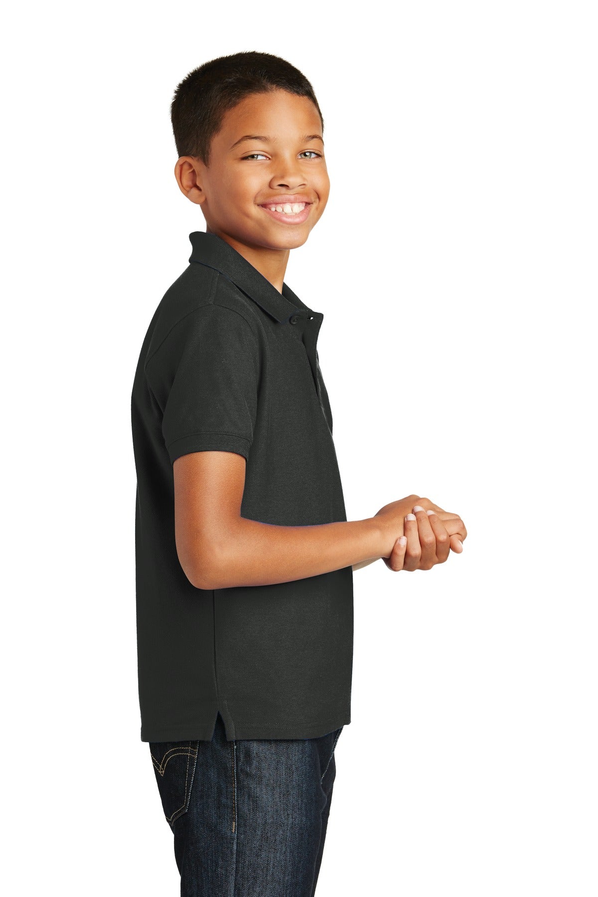 Port Authority Youth Core Classic Pique Polo. Y100
