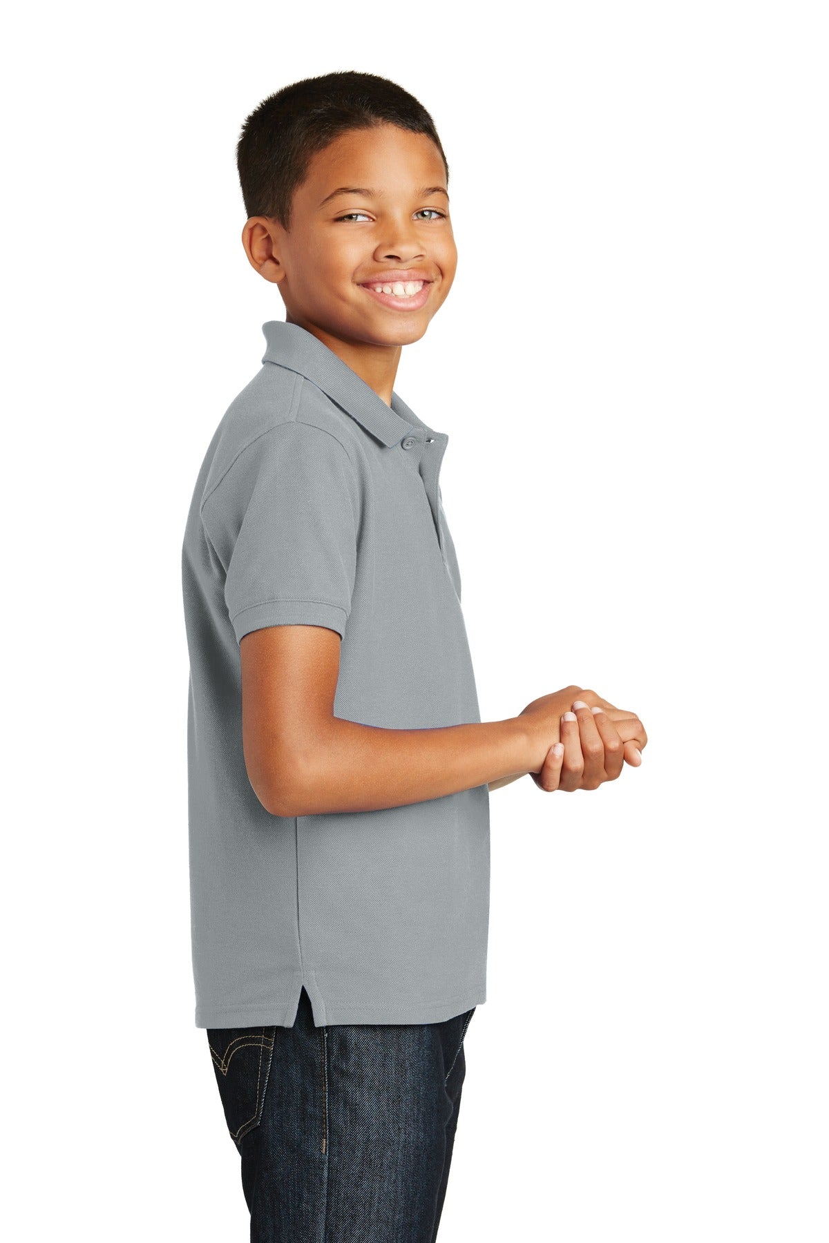 Port Authority Youth Core Classic Pique Polo. Y100