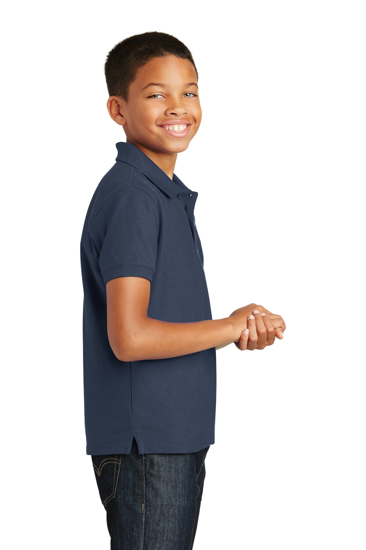 Port Authority Youth Core Classic Pique Polo. Y100
