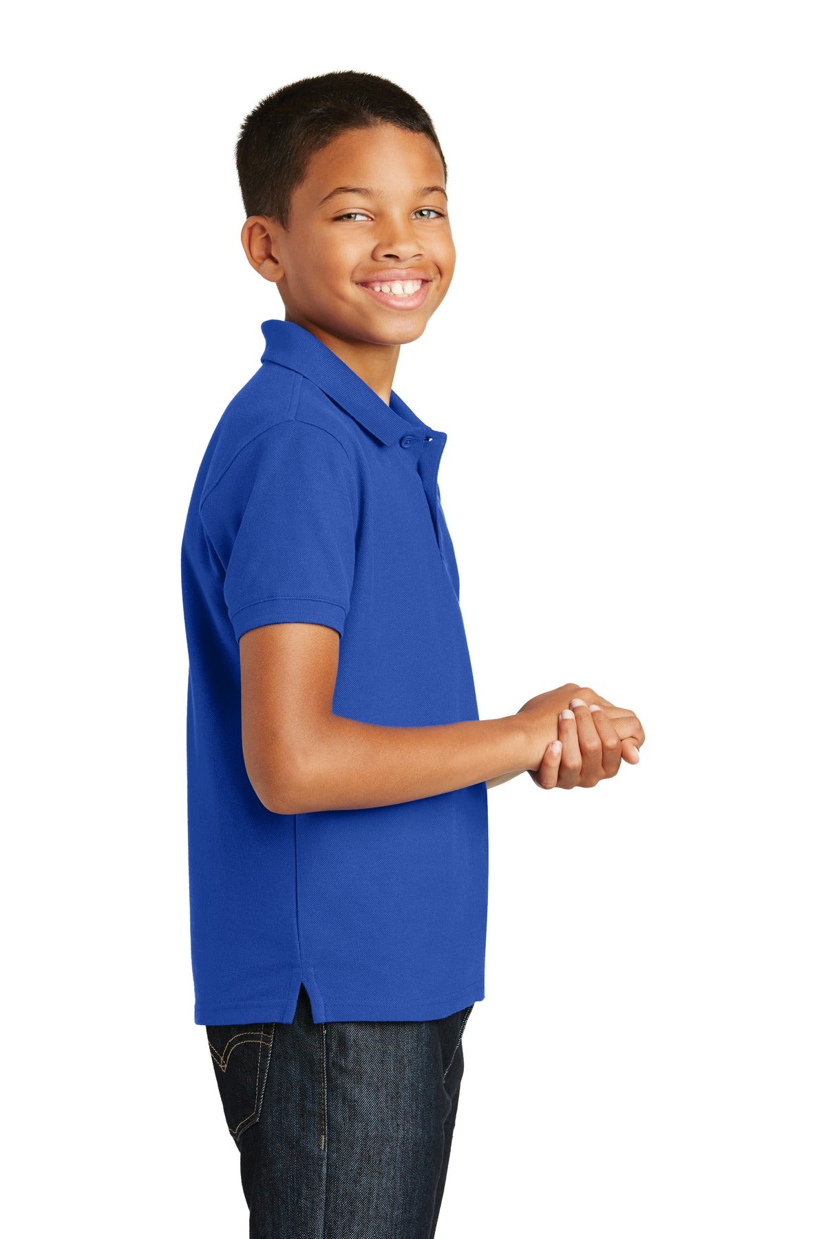 Port Authority Youth Core Classic Pique Polo. Y100