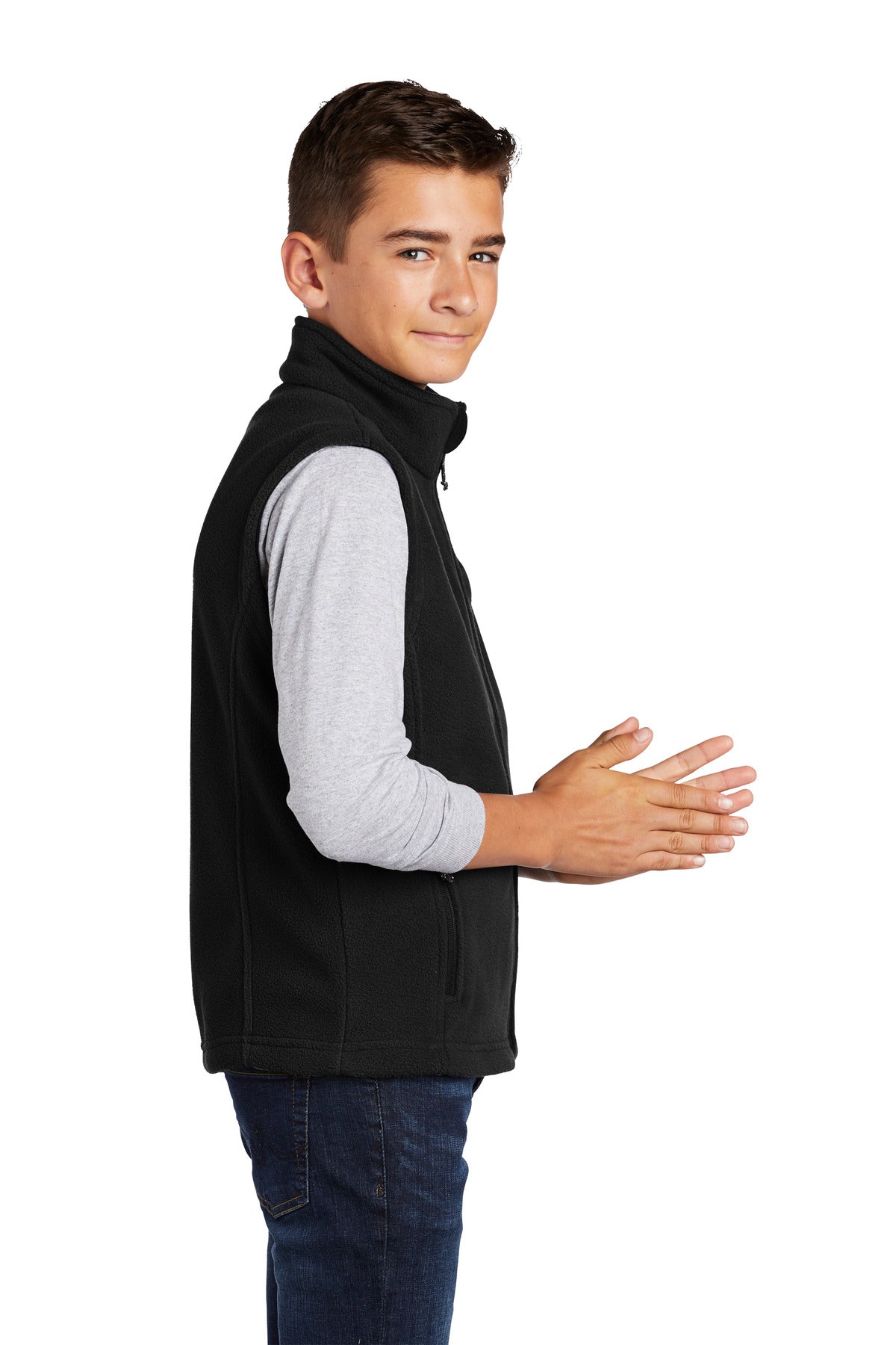 Port Authority Youth Value Fleece Vest. Y219