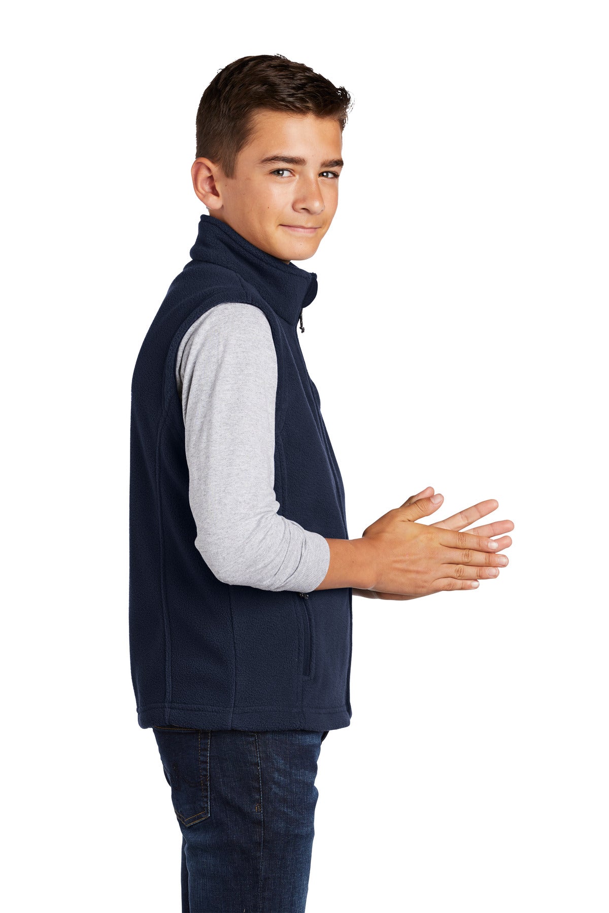 Port Authority Youth Value Fleece Vest. Y219