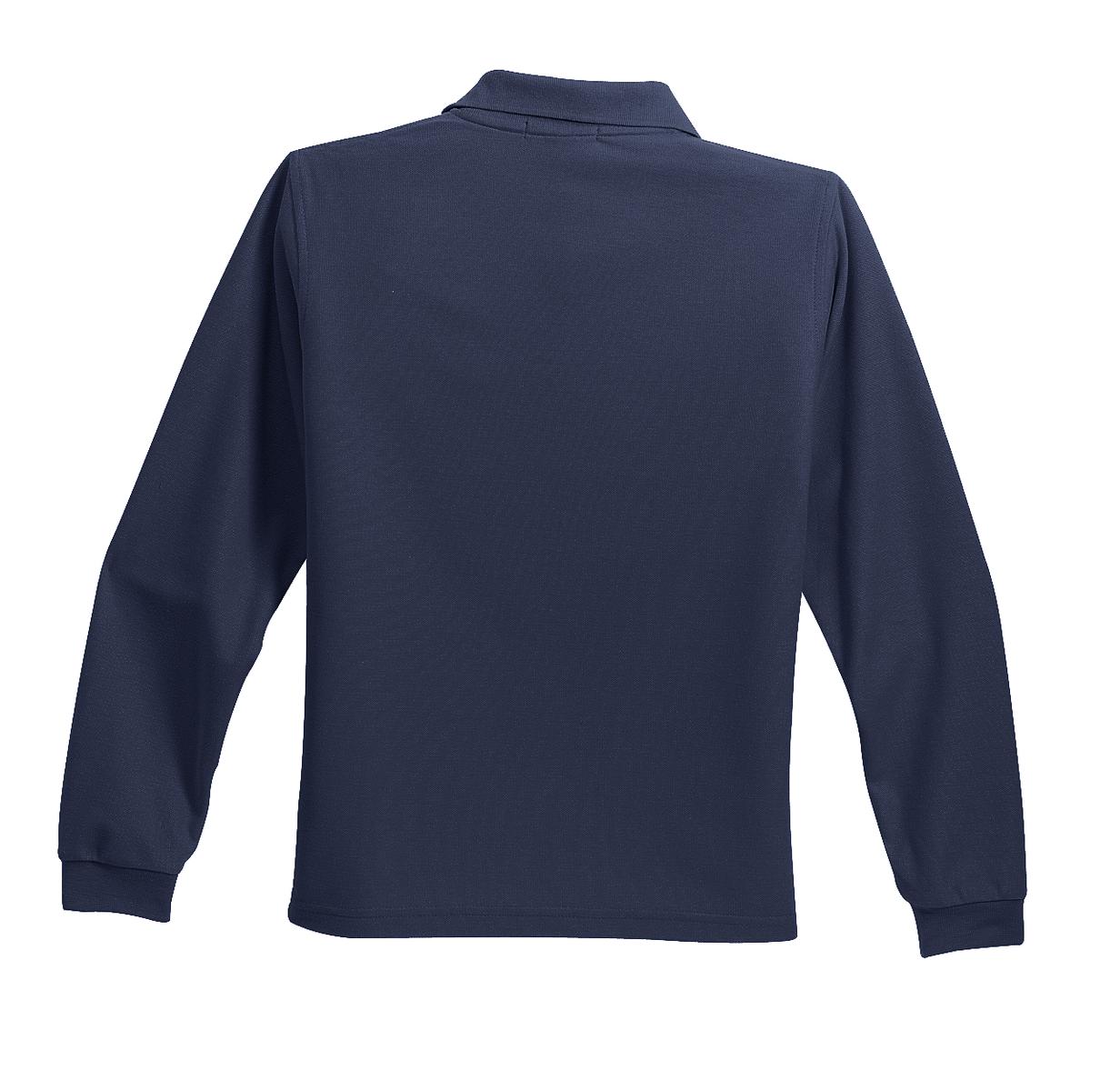 Port Authority Youth Long Sleeve Silk Touch Polo. Y500LS