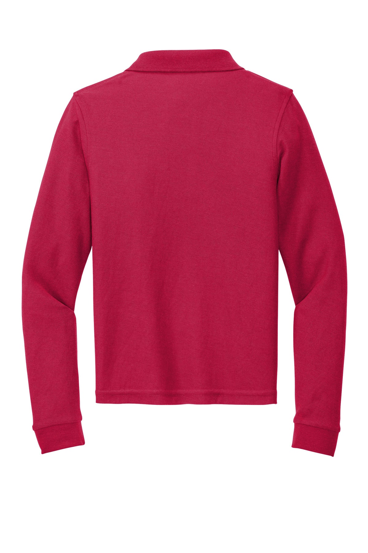 Port Authority Youth Long Sleeve Silk Touch Polo. Y500LS