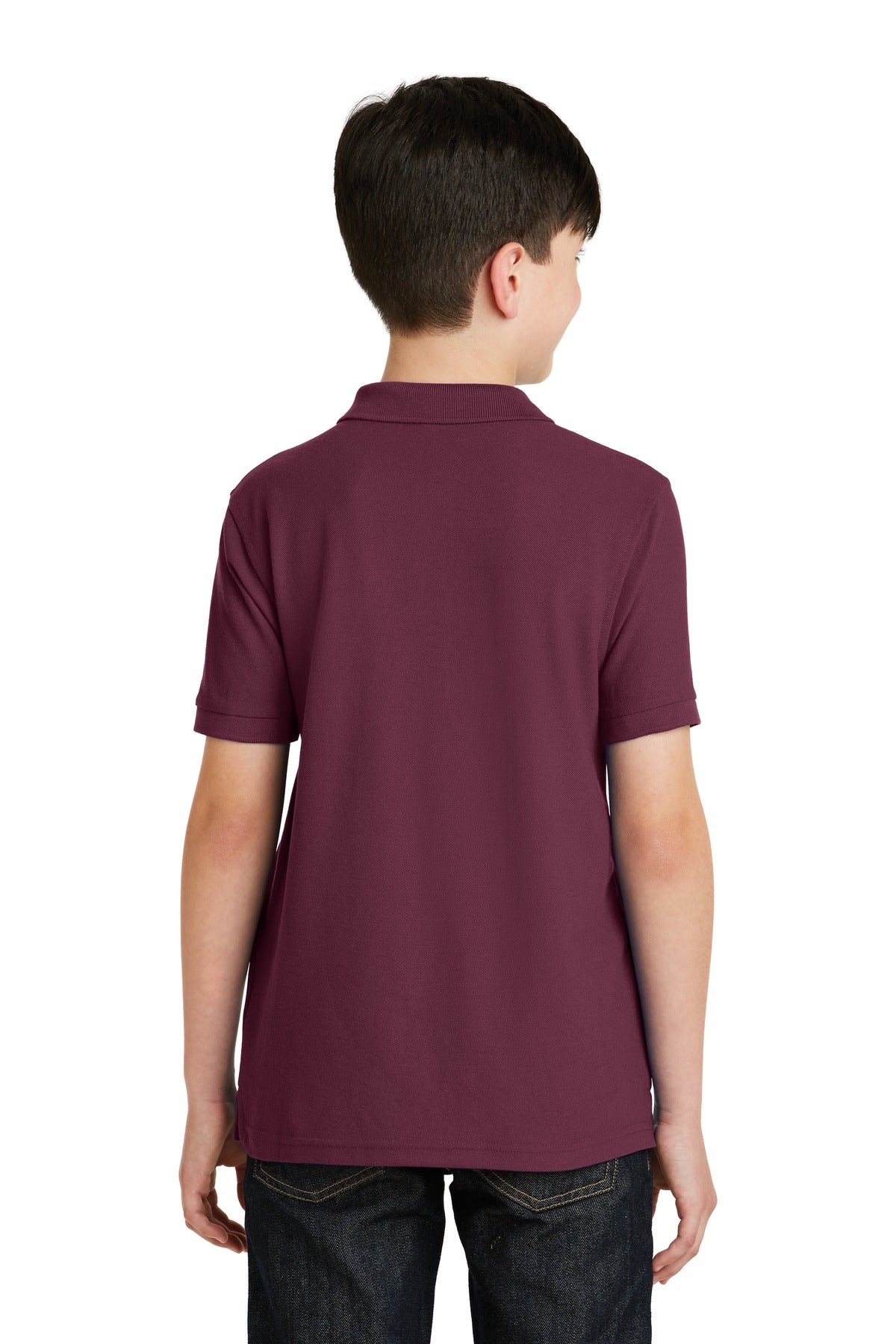 Port Authority Youth Silk Touch Polo. Y500