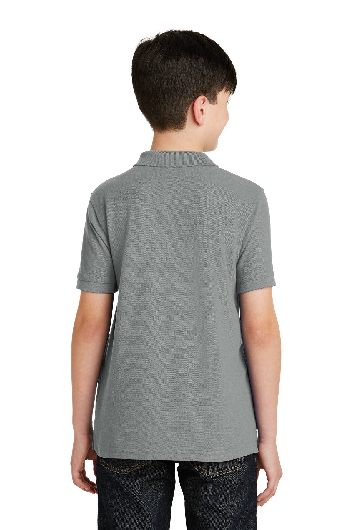 Port Authority Youth Silk Touch Polo. Y500