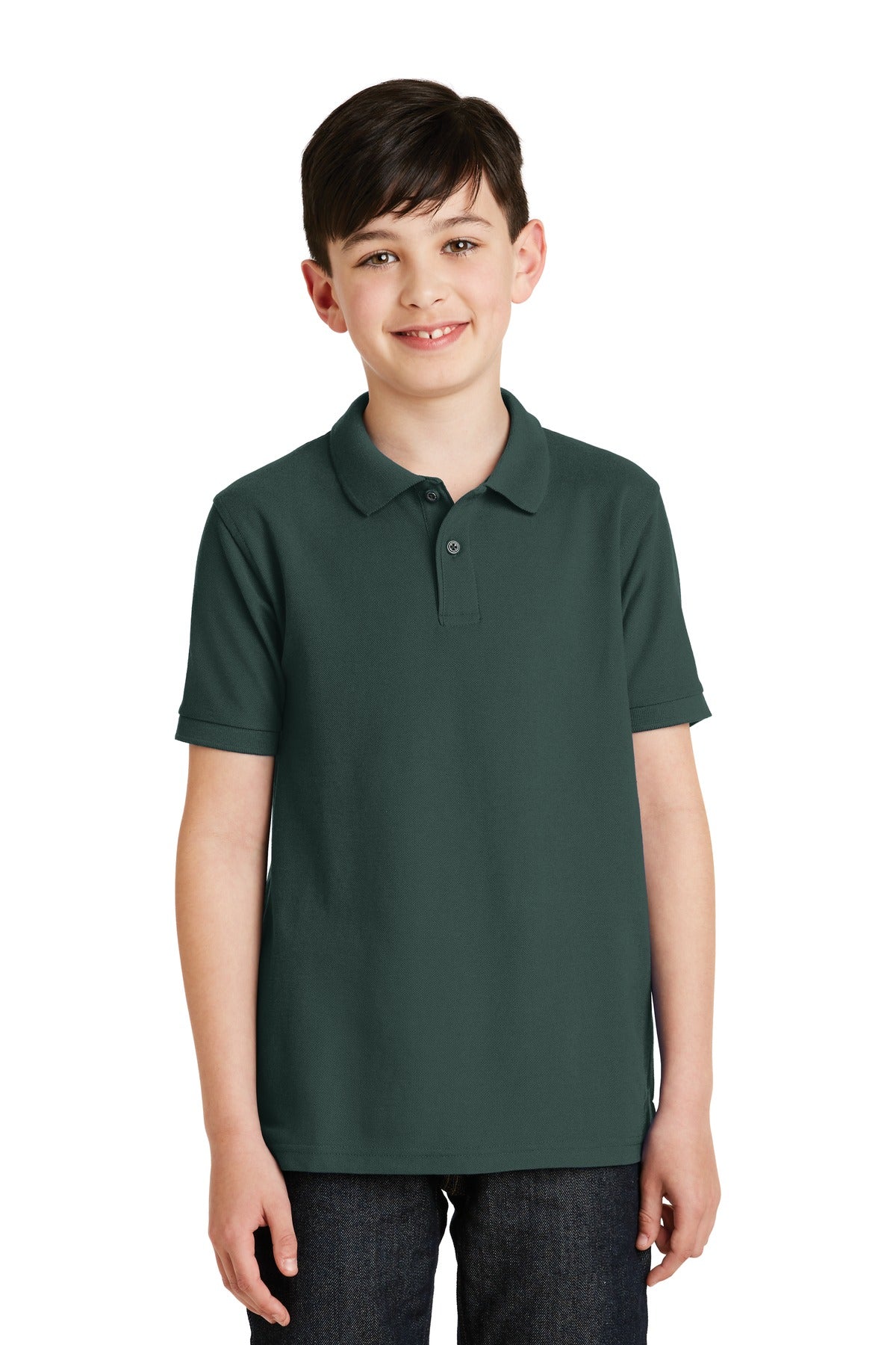 Port Authority Youth Silk Touch Polo. Y500